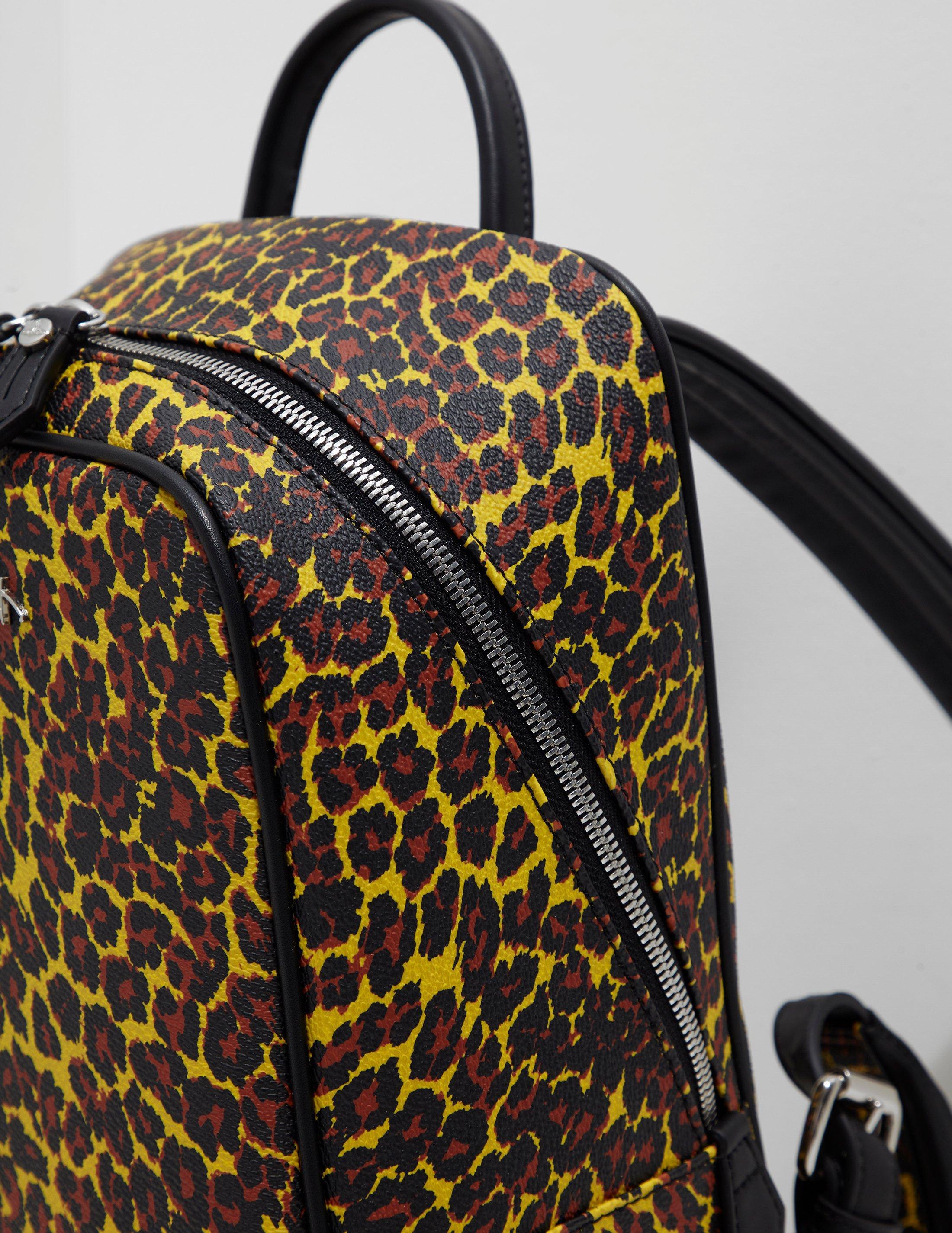womens leopard backpack