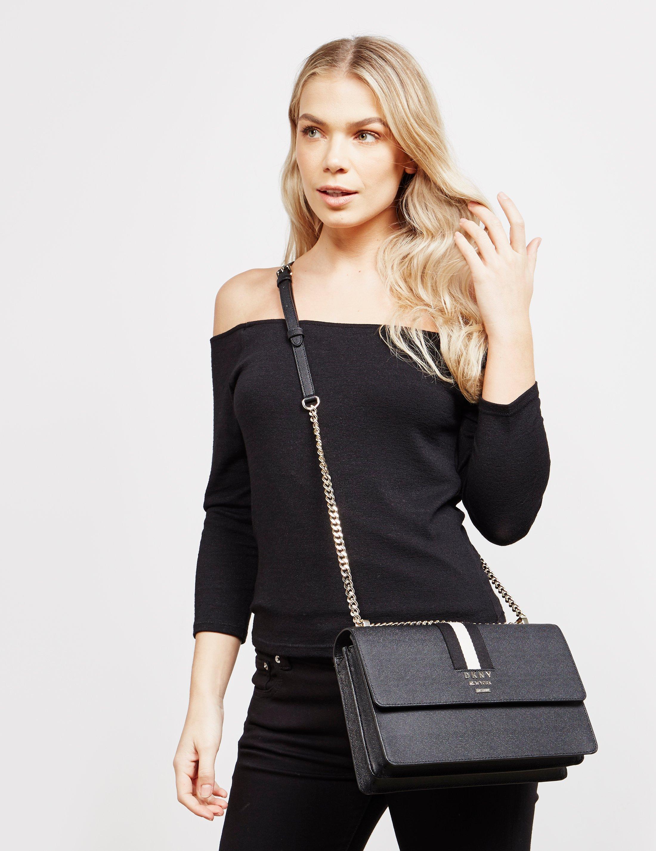 dkny liza medium shoulder bag