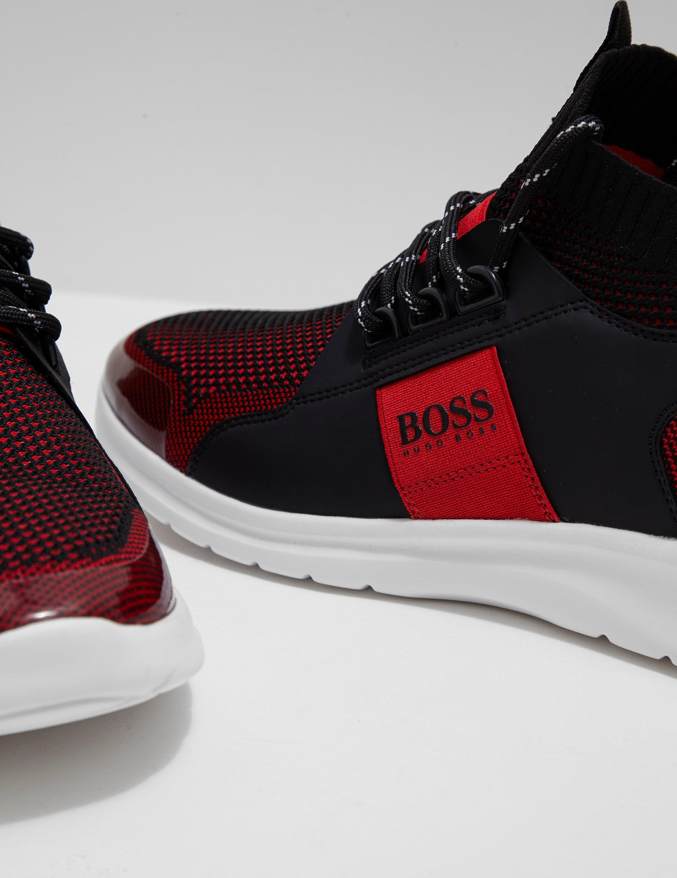 Hugo Boss Trainers Red Store, 53% OFF | www.museodeltaantico.com
