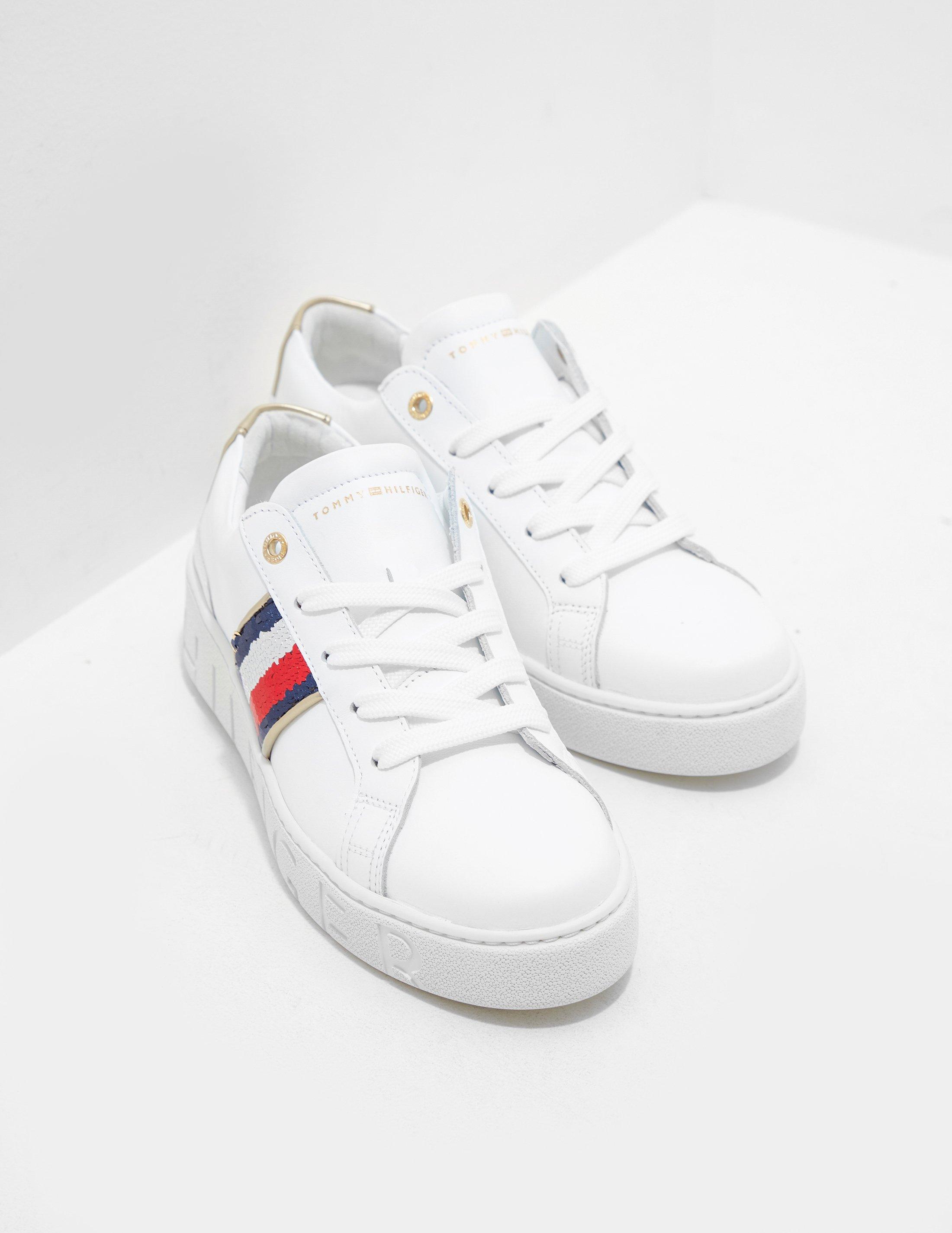 tommy hilfiger sequin trainers