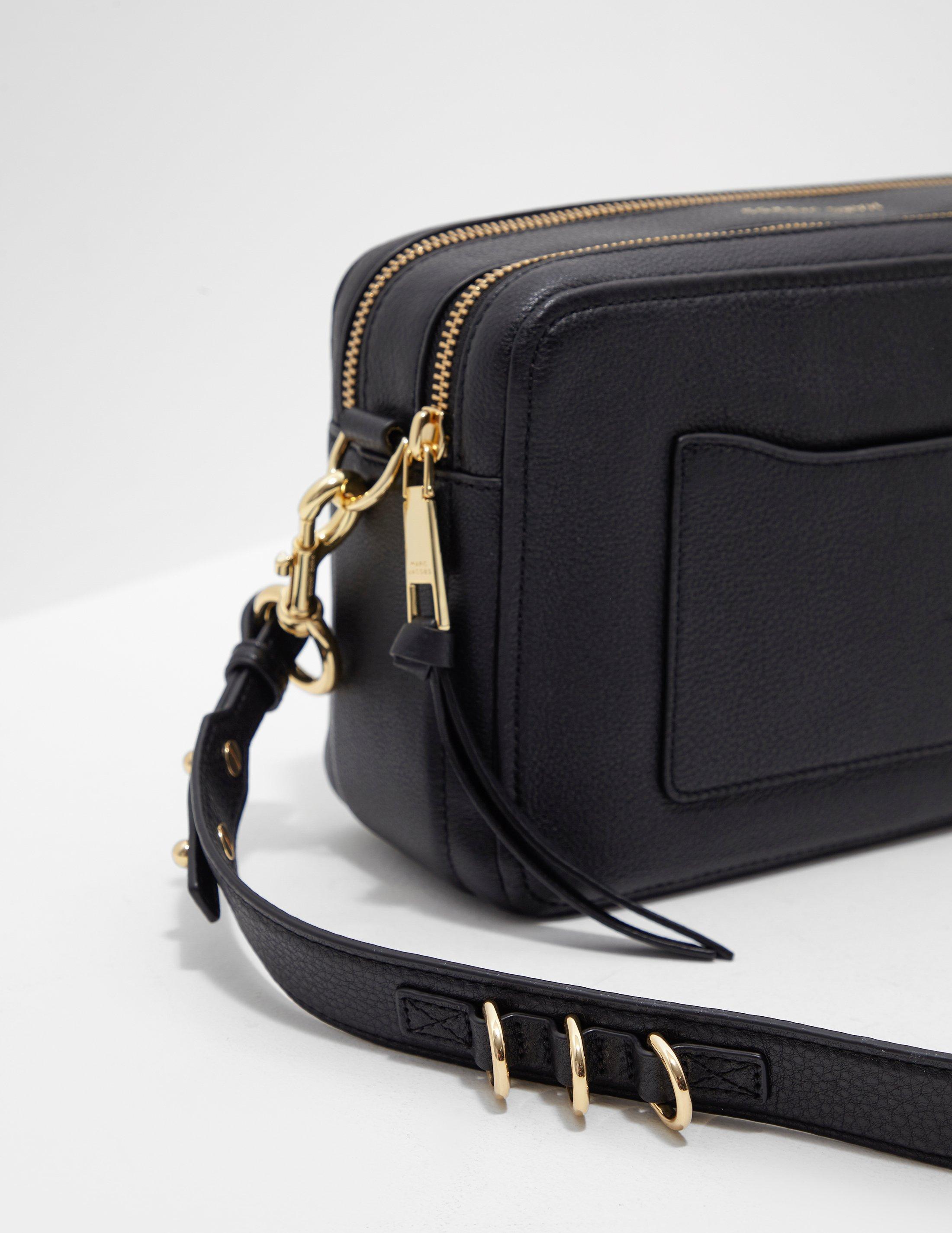 marc jacobs women's the mini shoulder bag black