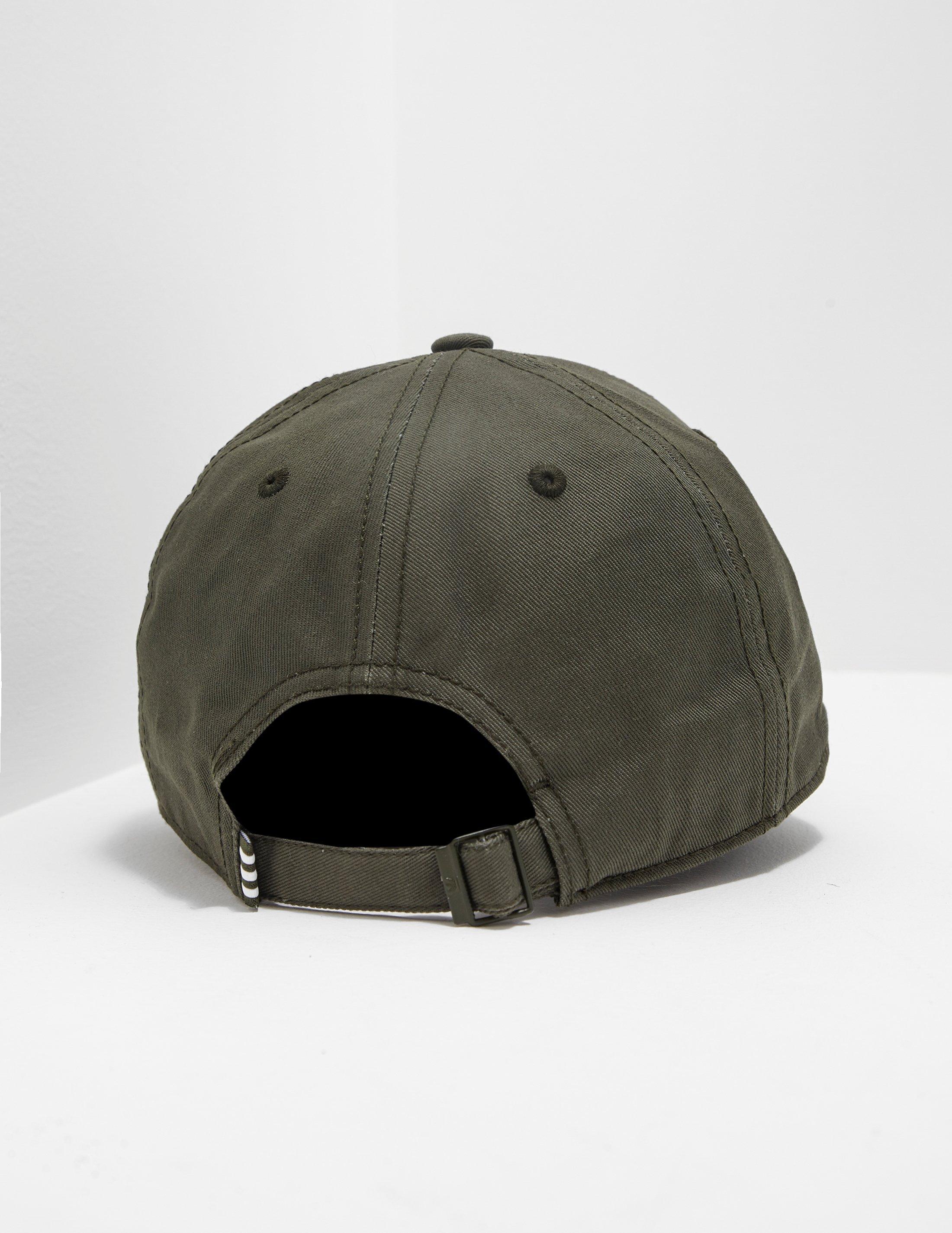 olive green adidas cap