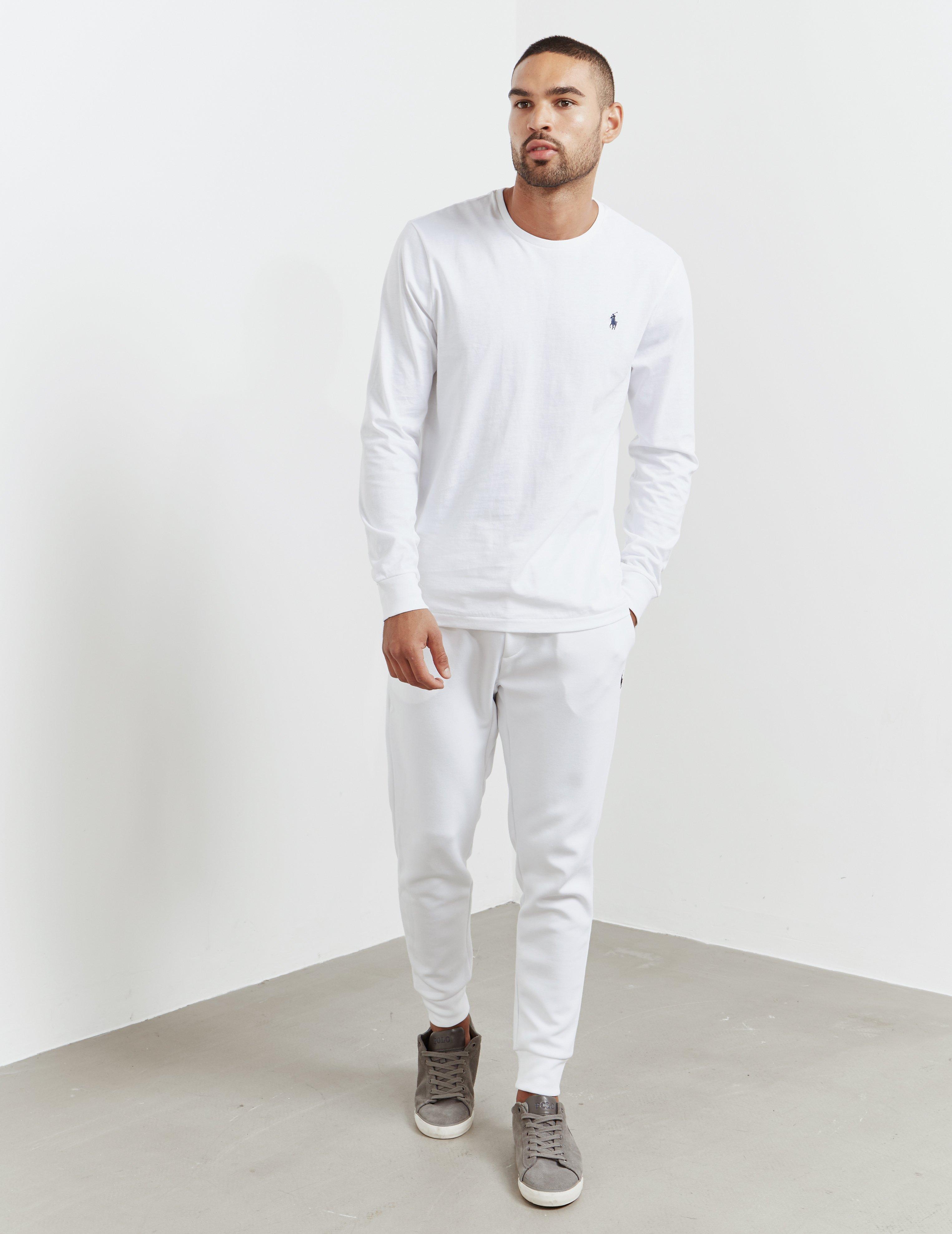 Polo Ralph Lauren Tech Fleece Track Pants White | Lyst