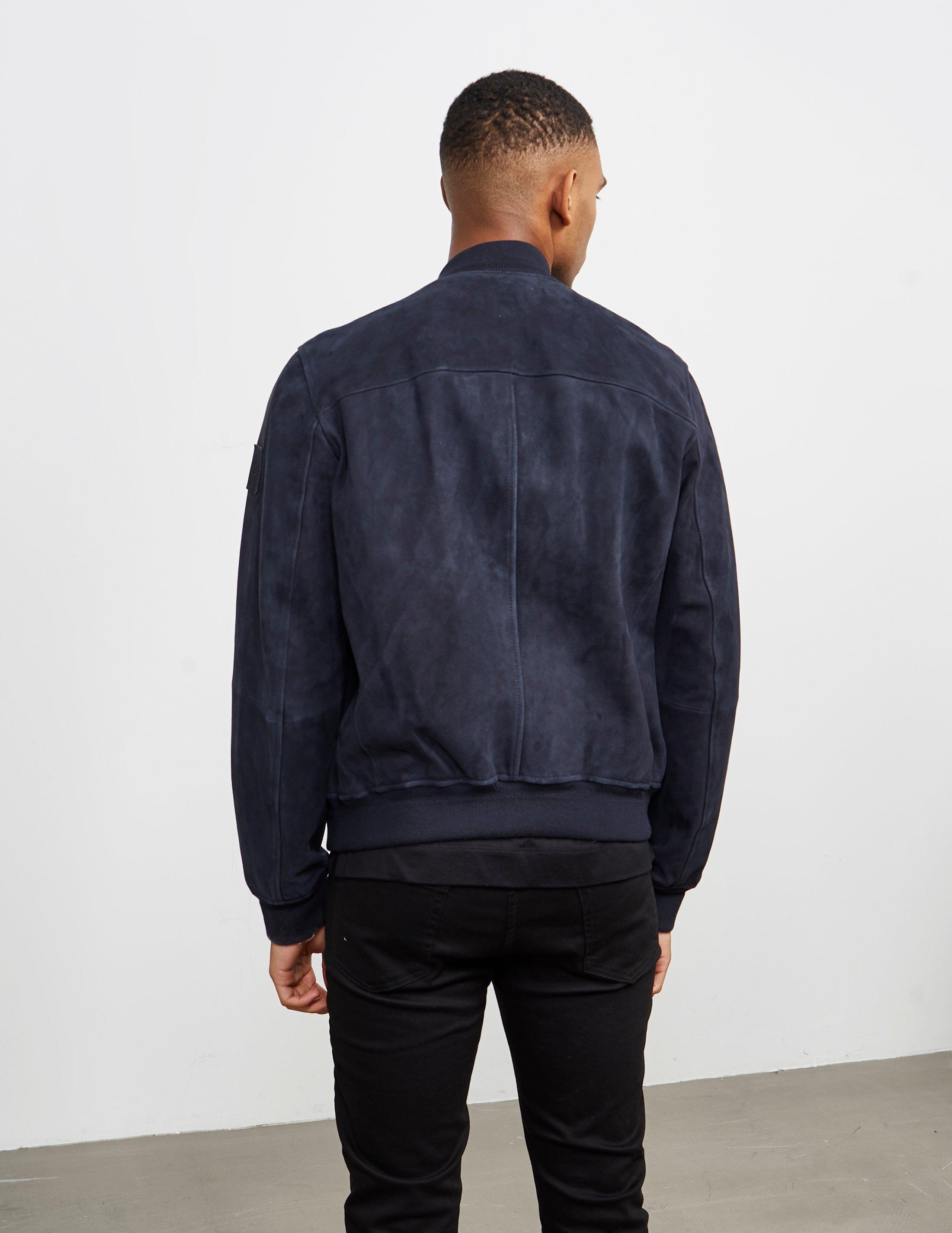 blue harbour leather jacket