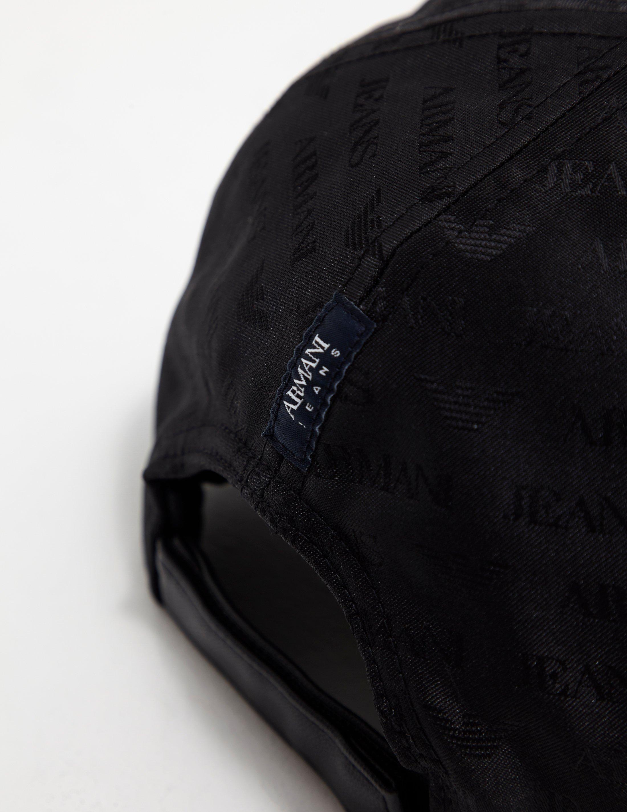 armani jeans nylon print cap