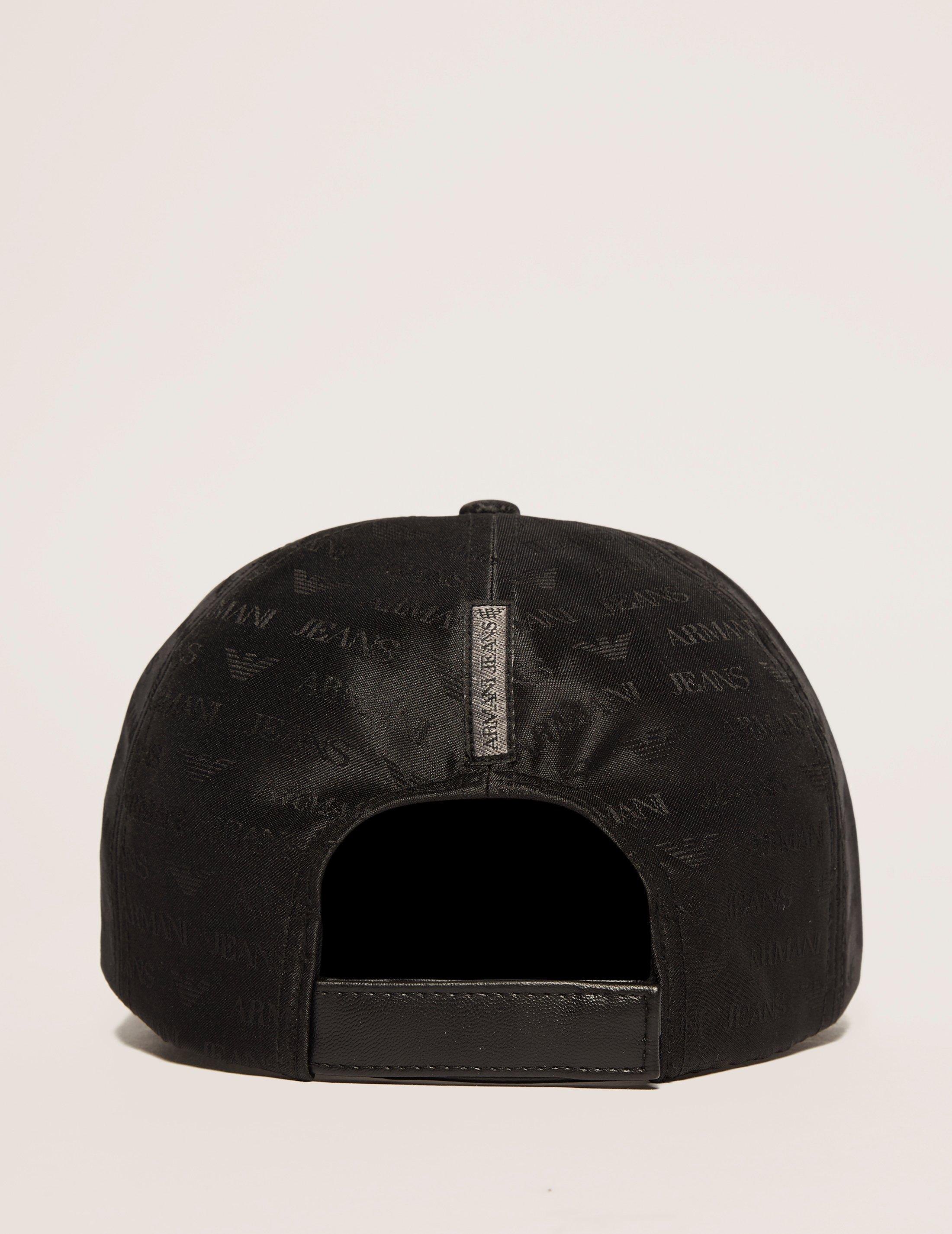 armani jeans nylon print cap