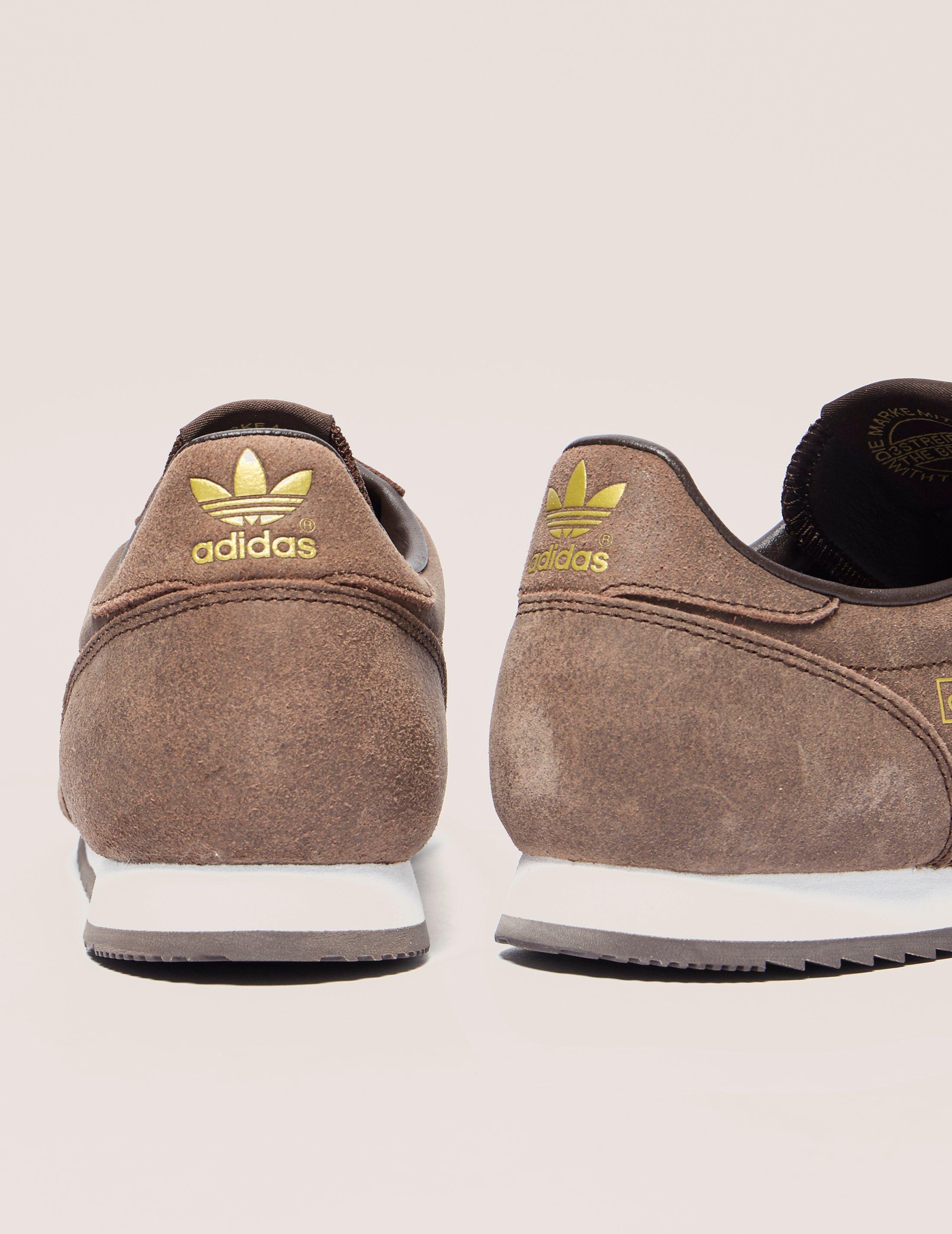 adidas dragon brown leather