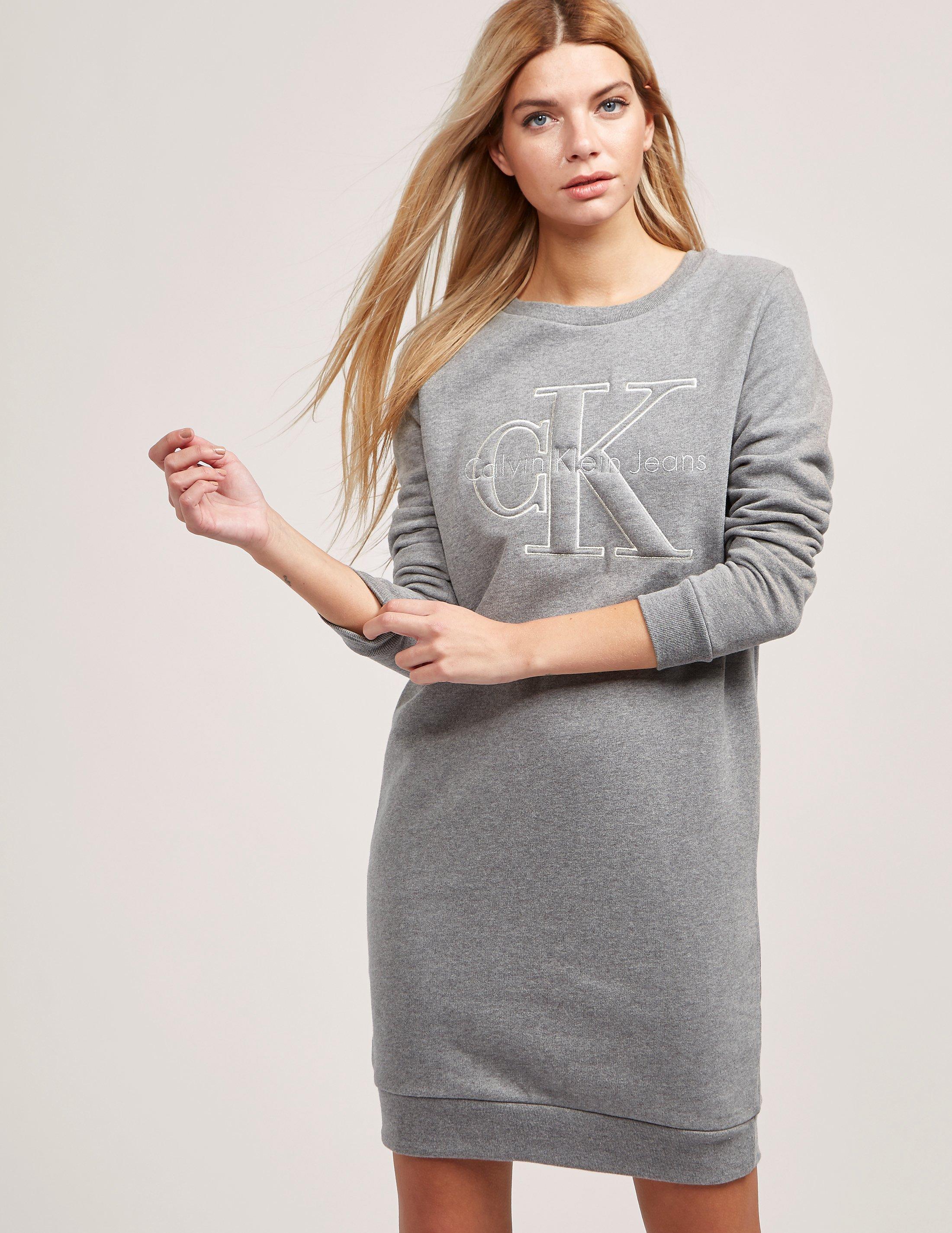 calvin klein sweatshirt dress