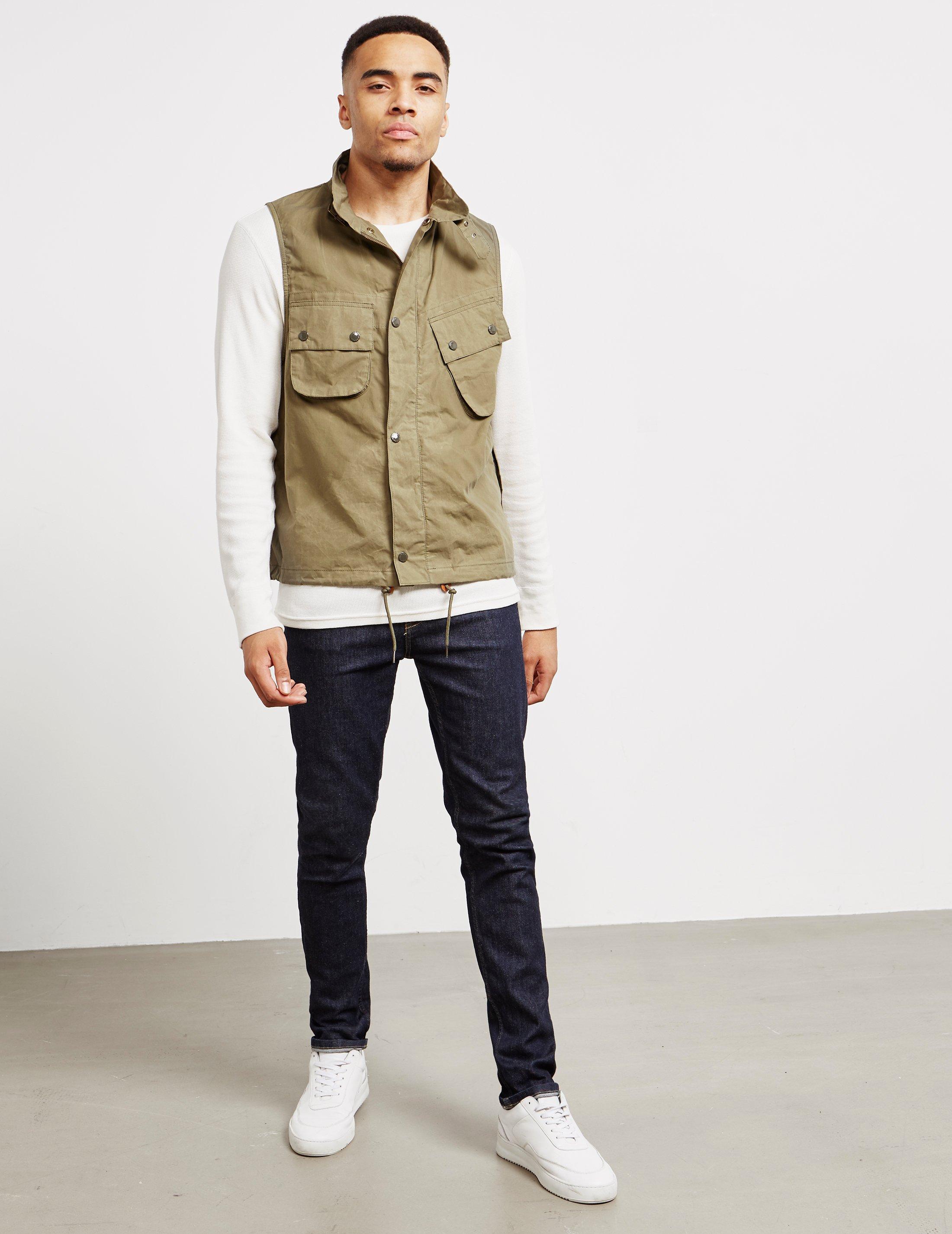 barbour x engineered garments arthur gilet