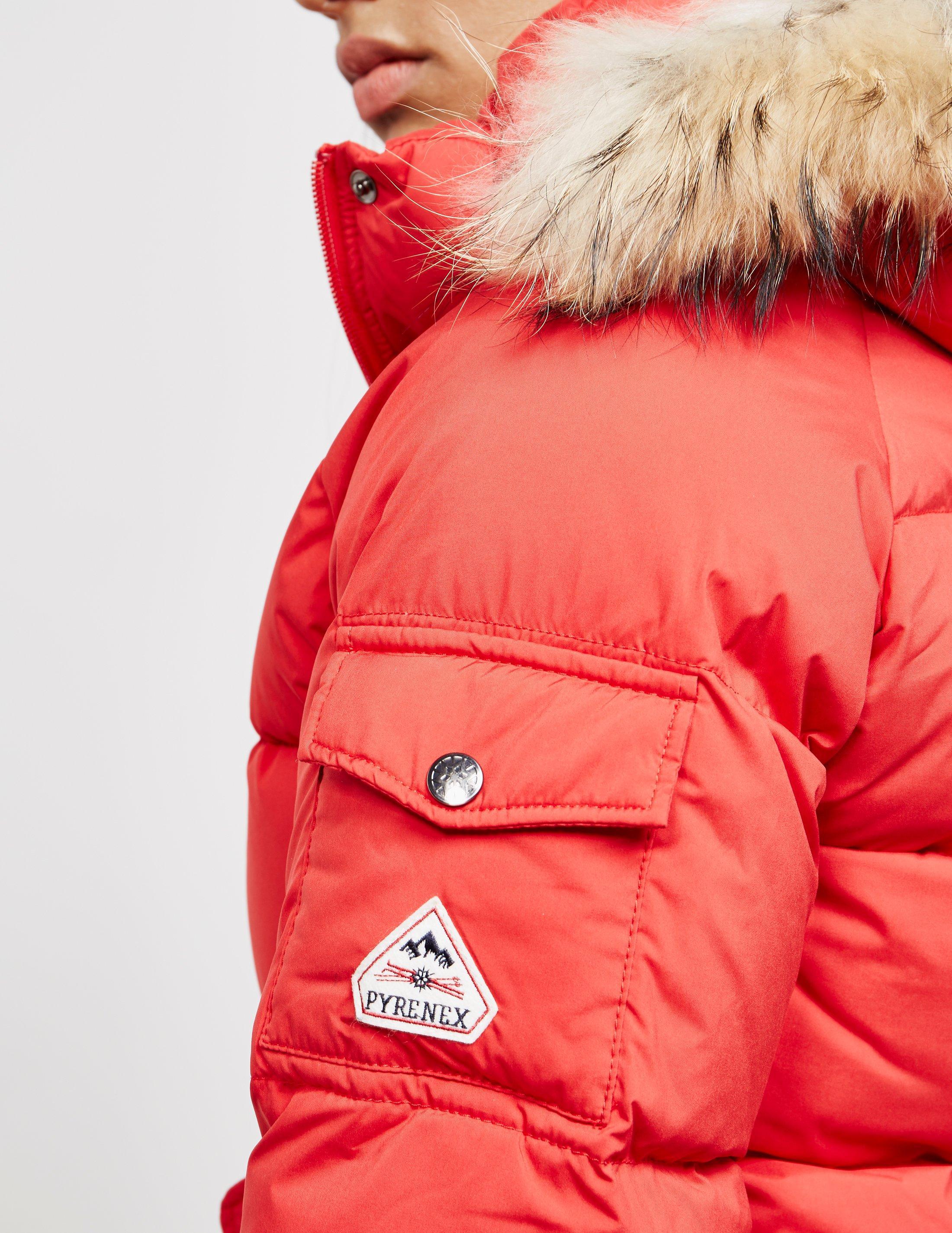 pyrenex red coat