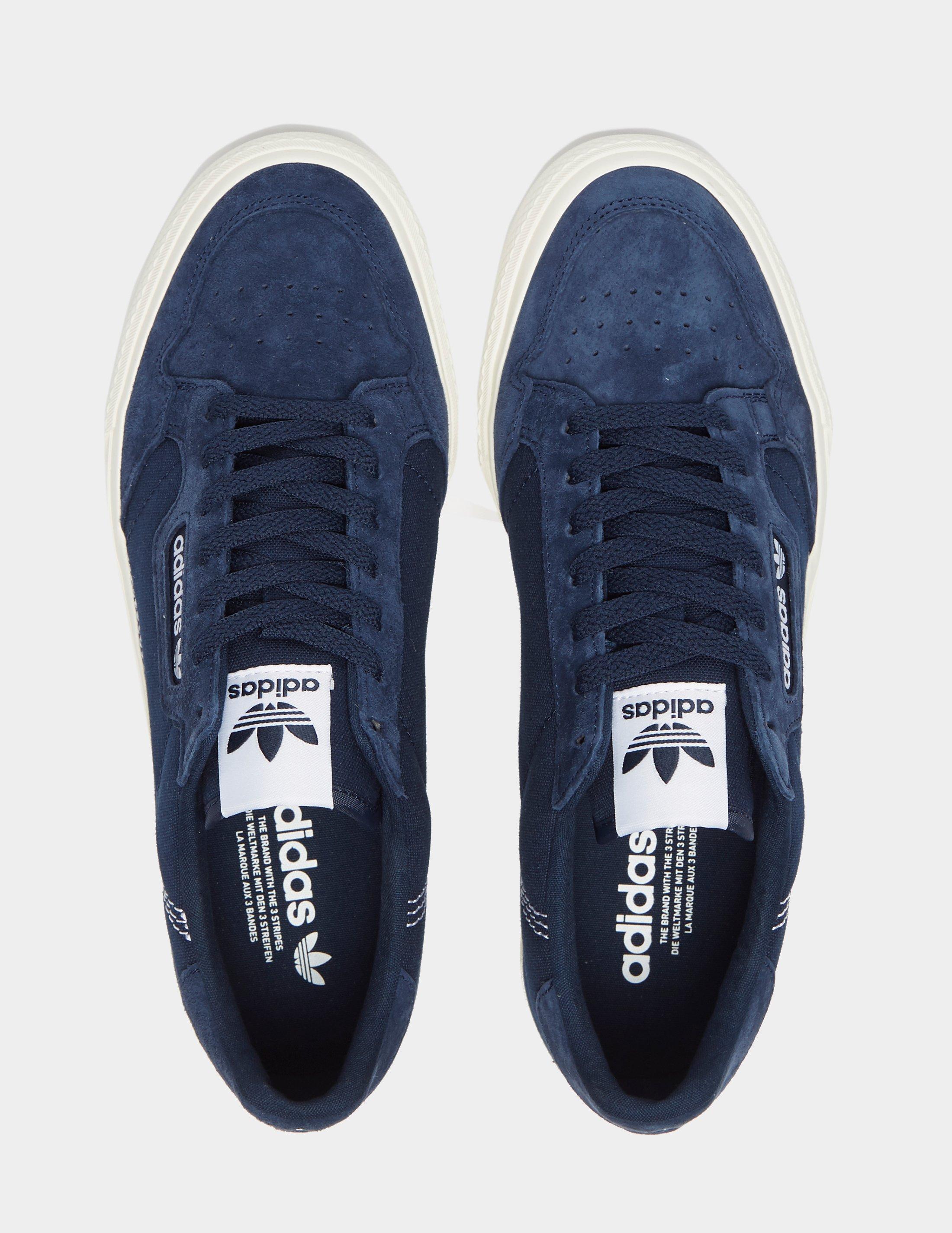 adidas Originals Canvas Continental Vulc Navy Blue for Men | Lyst
