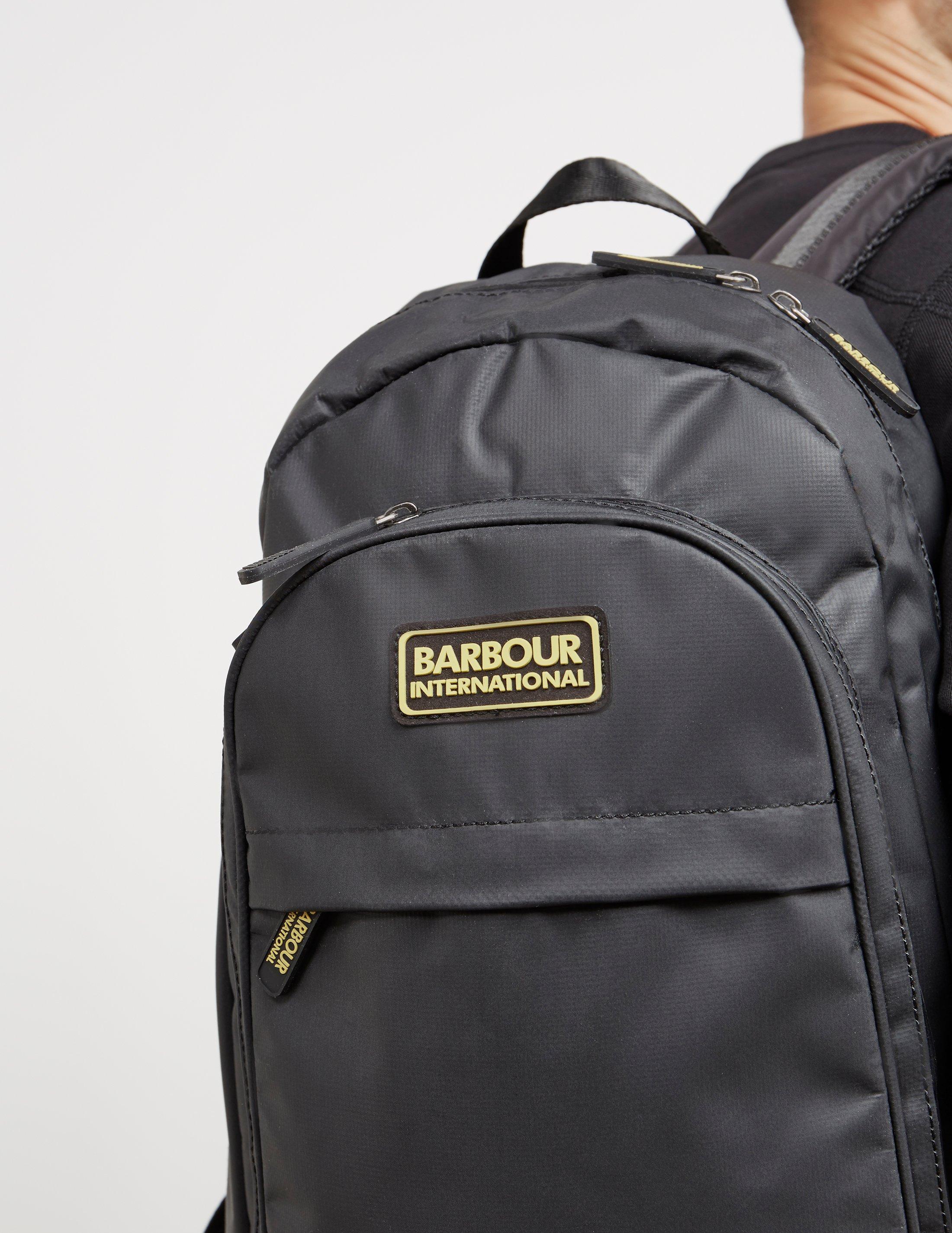 barbour international backpack