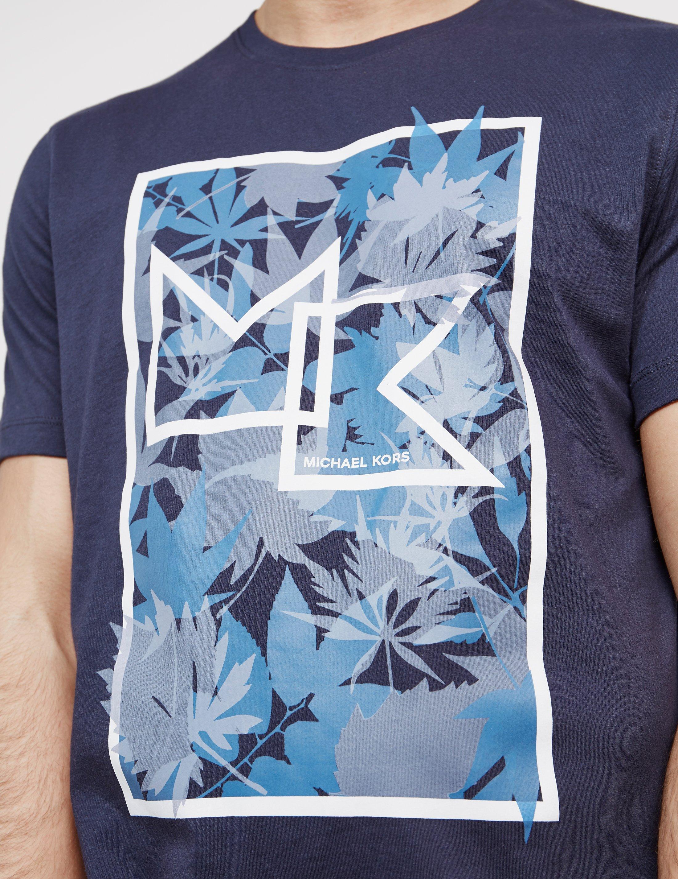 michael kors t shirt mens navy