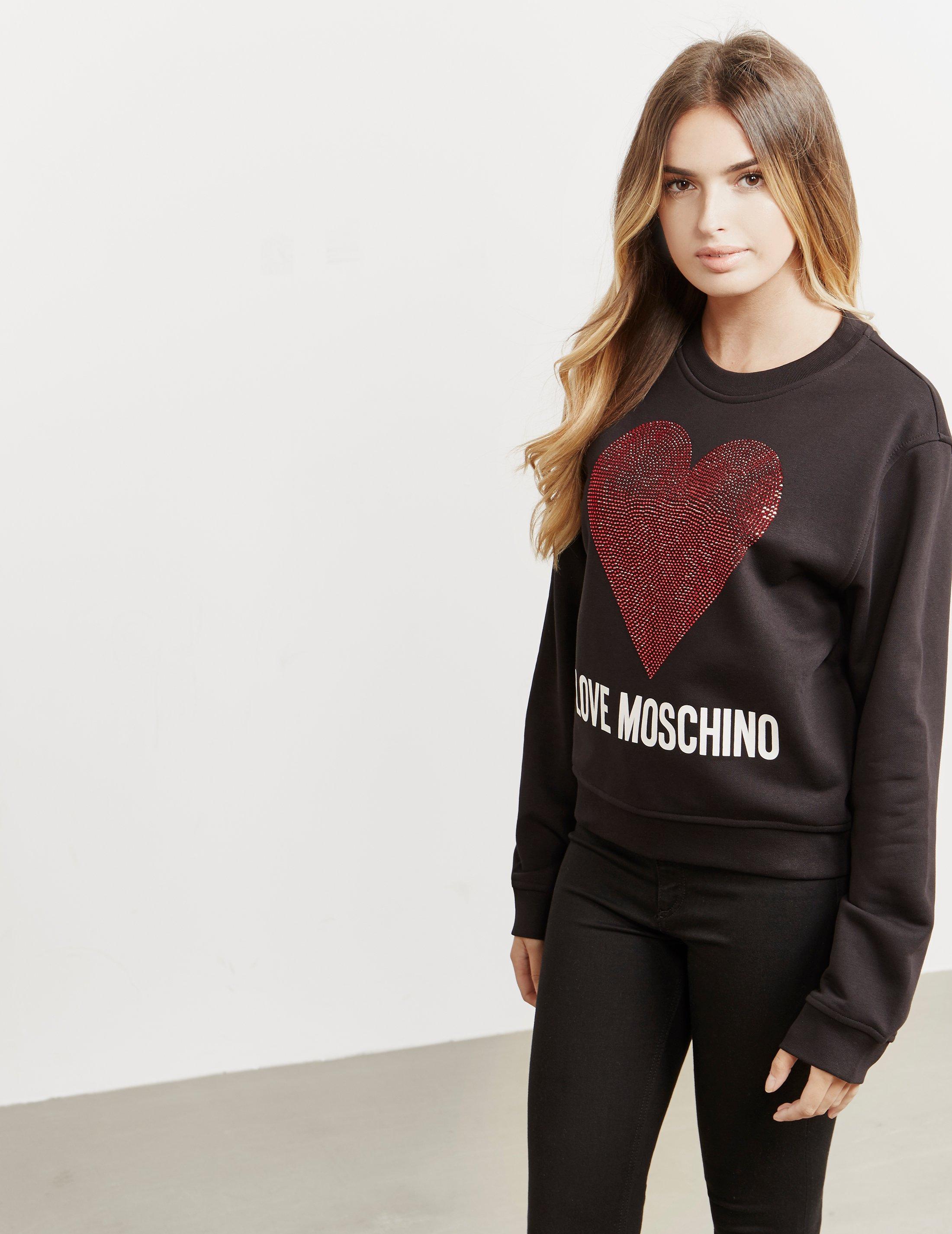 Love Moschino Hoodie Women's Discount, 54% OFF | empow-her.com