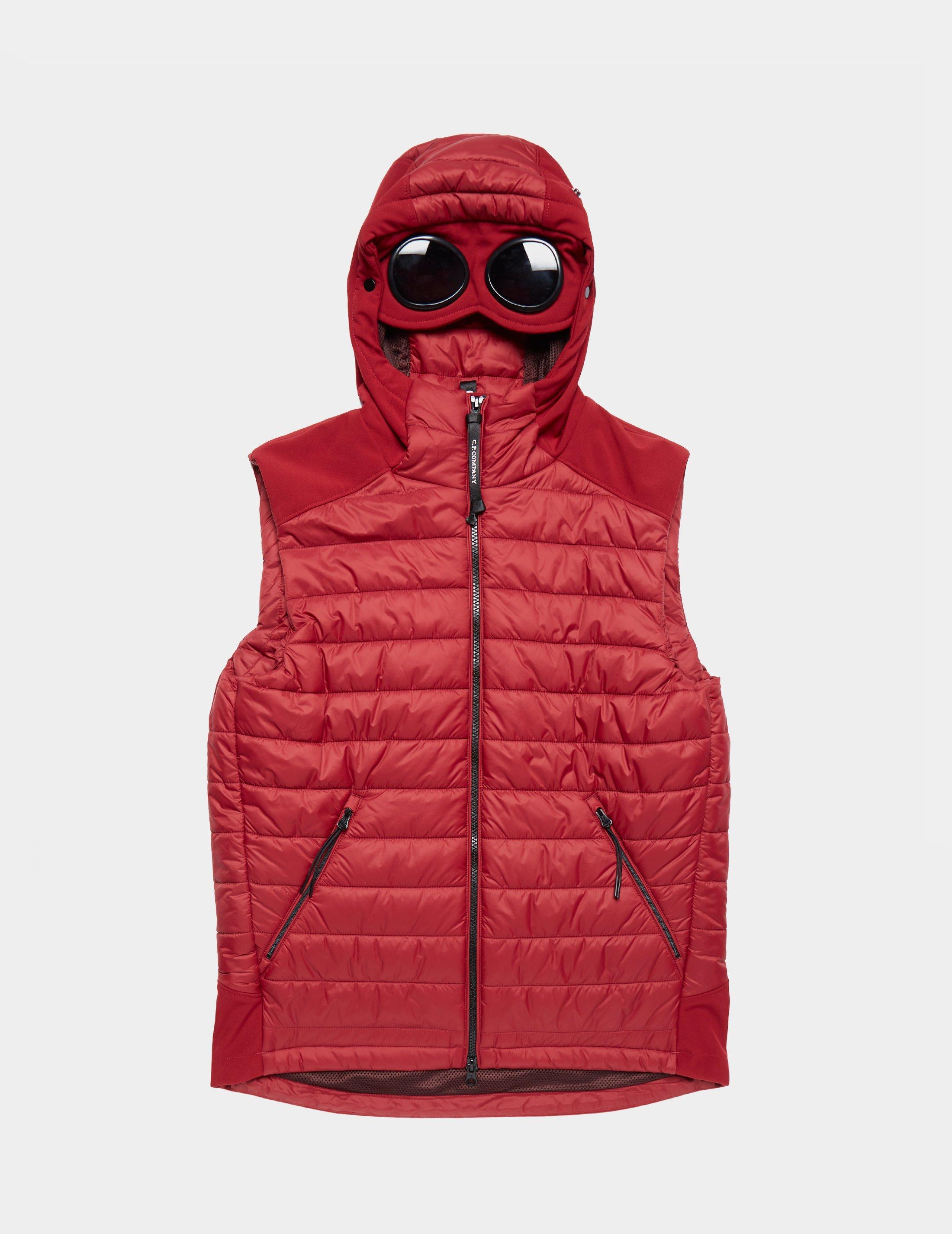 C.P. Company Soft Gilet Red for Men | Lyst
