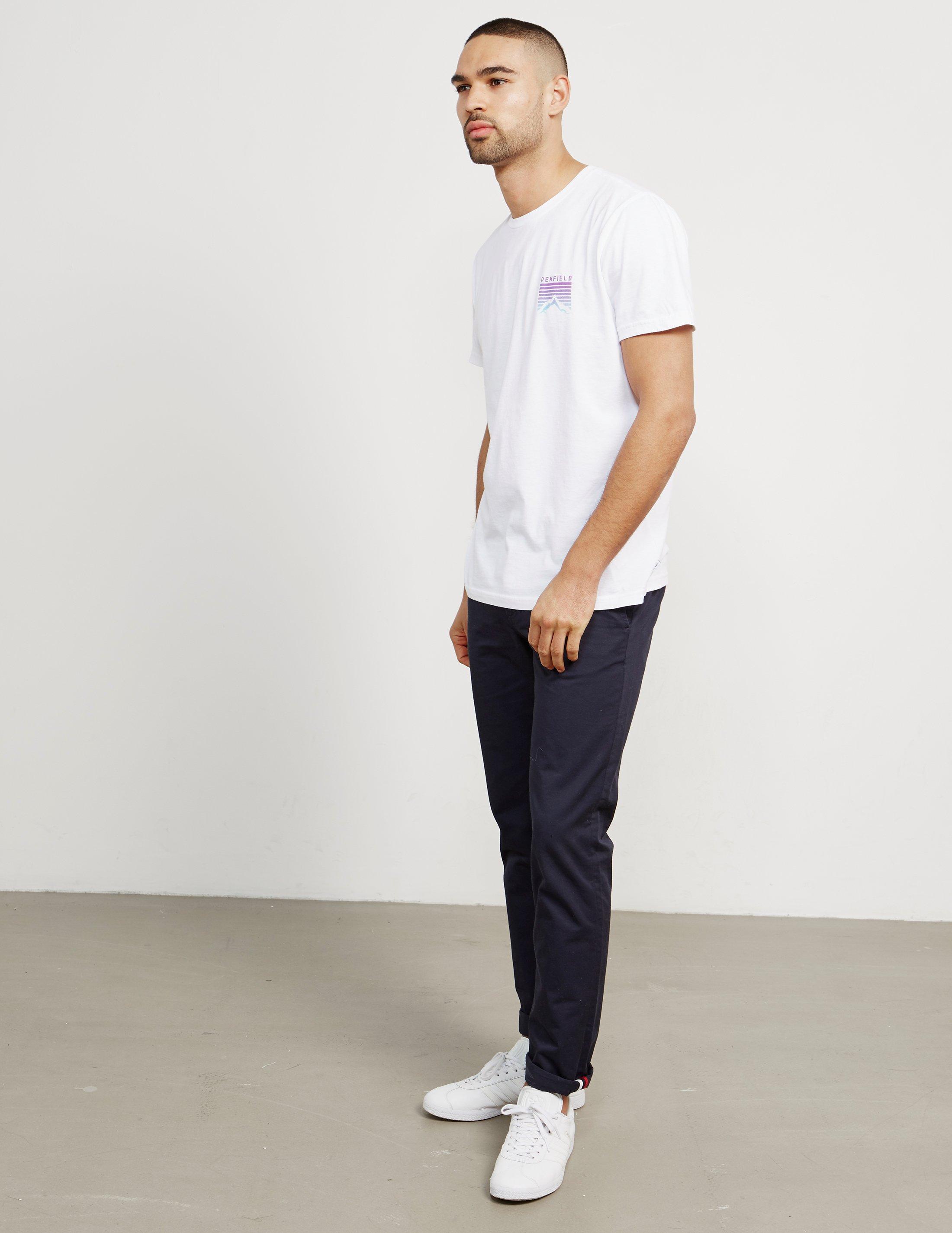 Short Sleeve T-shirt White for Men 