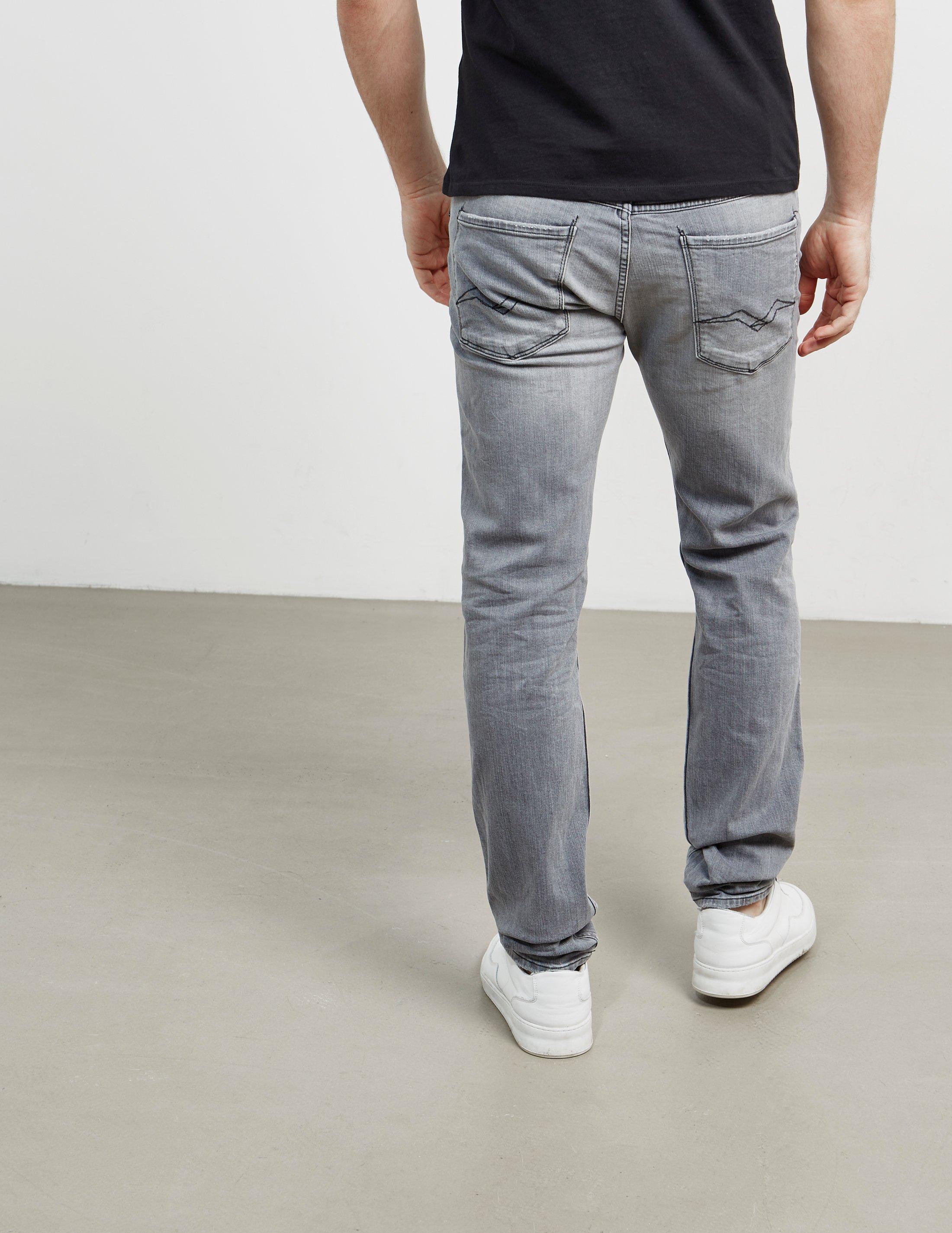 replay men's anbass slim jeans