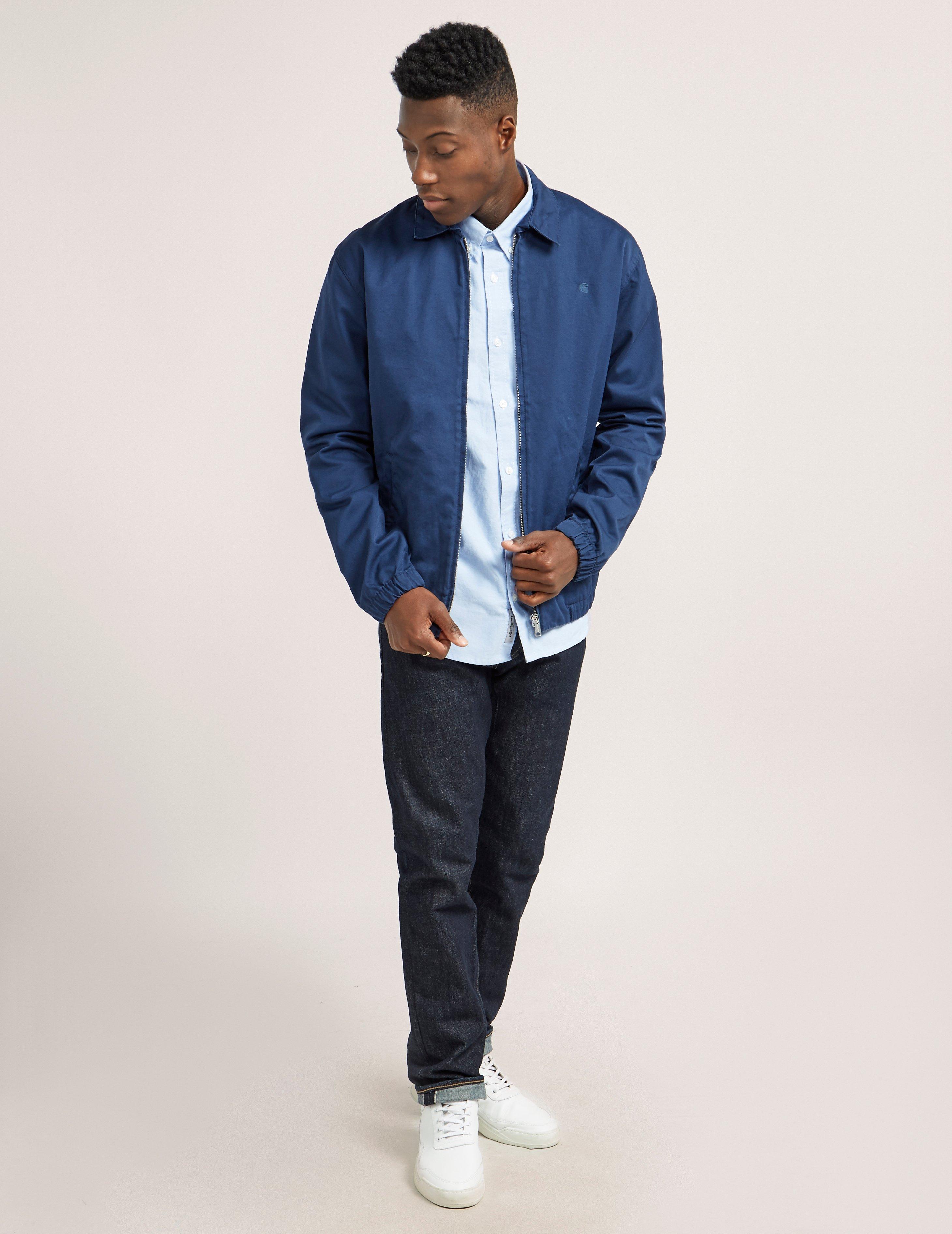 carhartt madison jacket denim