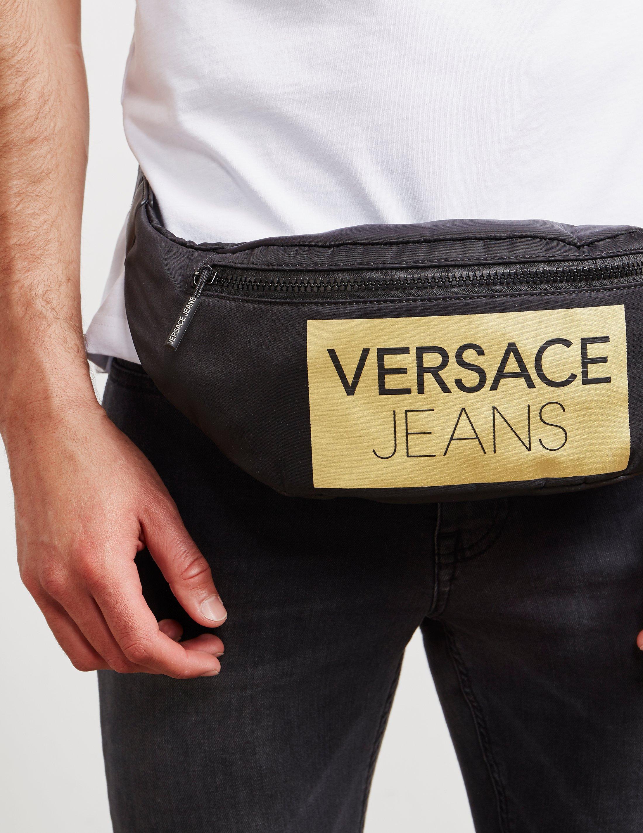 versace jeans bum bag