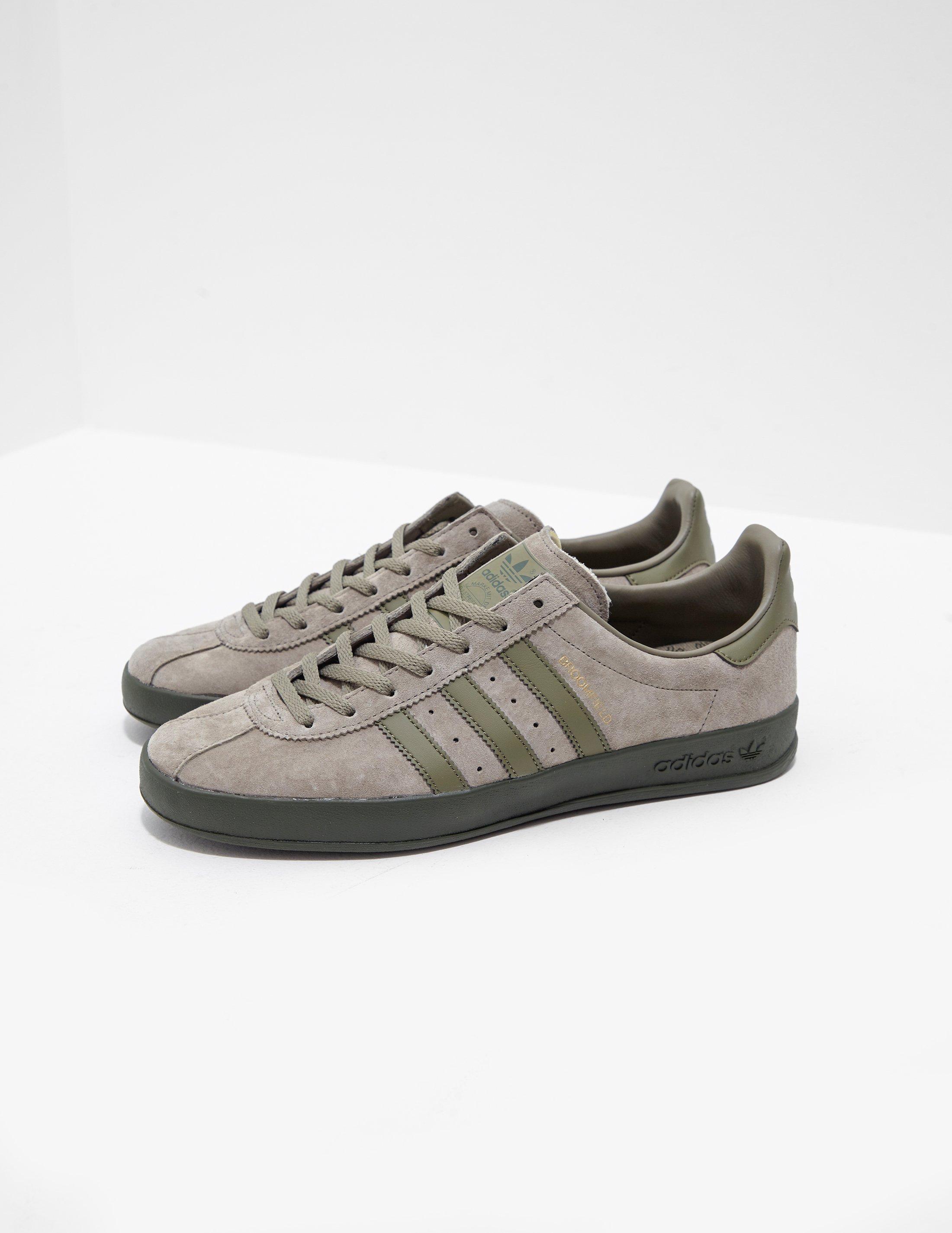 adidas Originals Suede Broomfield Green for Men - Lyst
