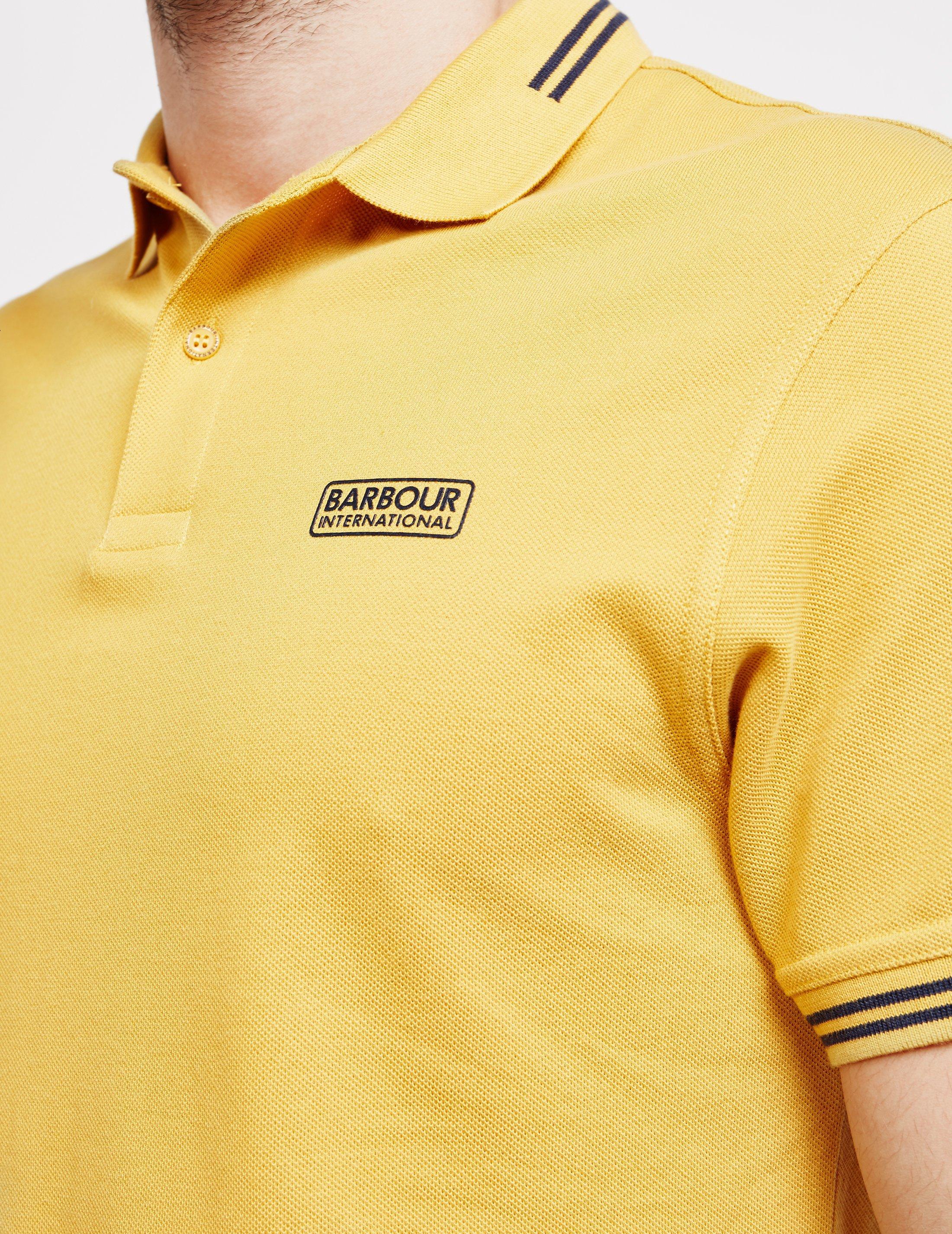 barbour t shirt mens gold