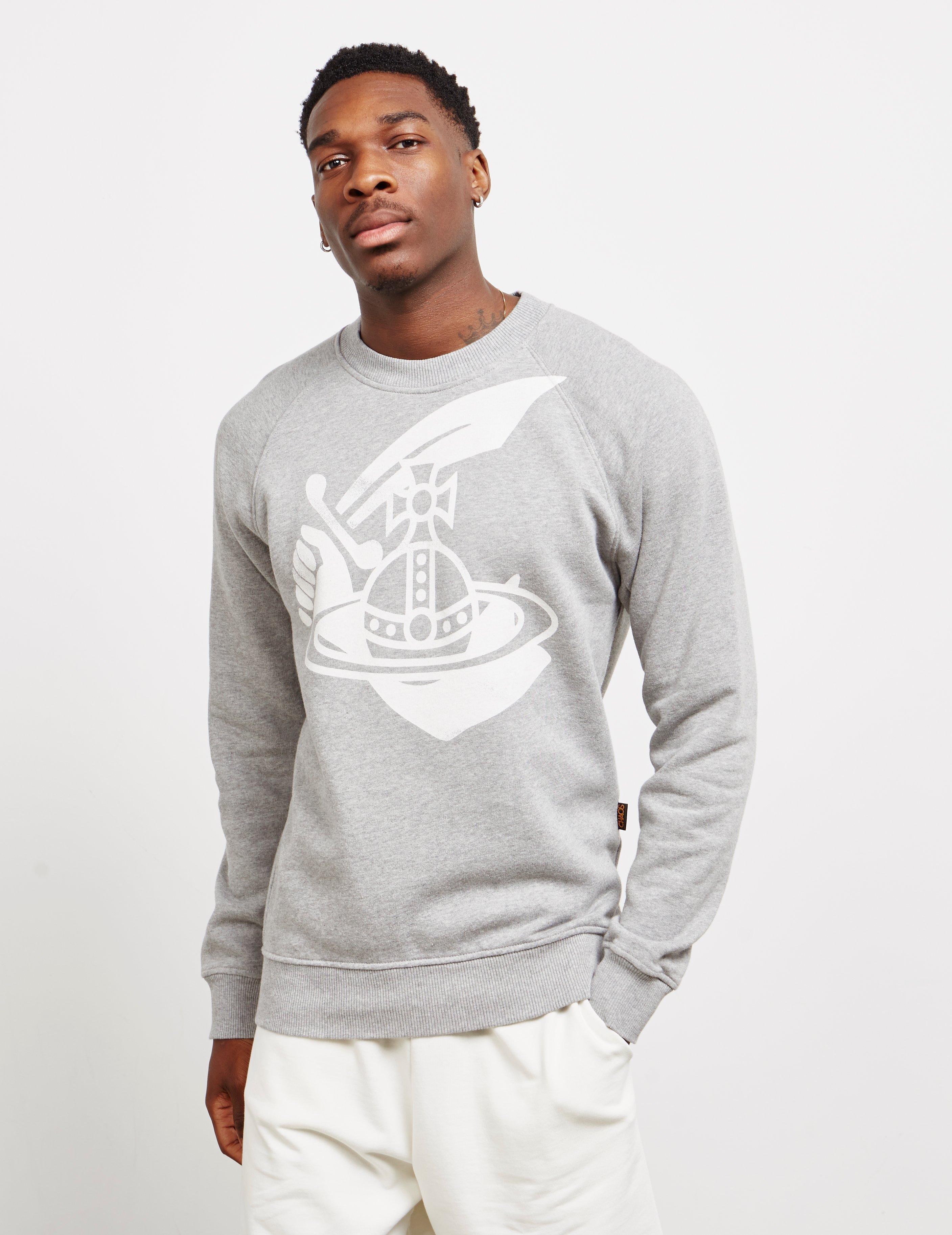 vivienne westwood grey sweatshirt