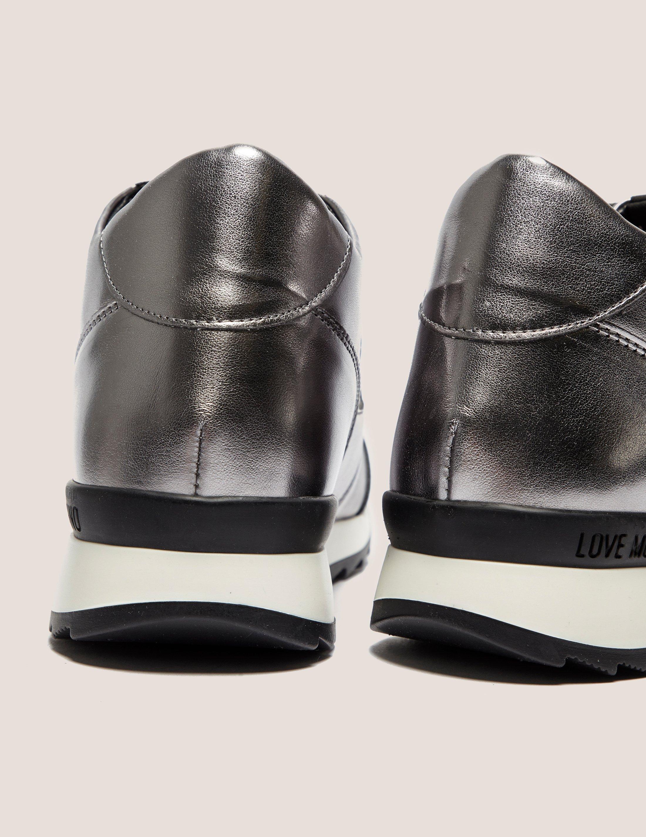 pink high top chanel sneakers