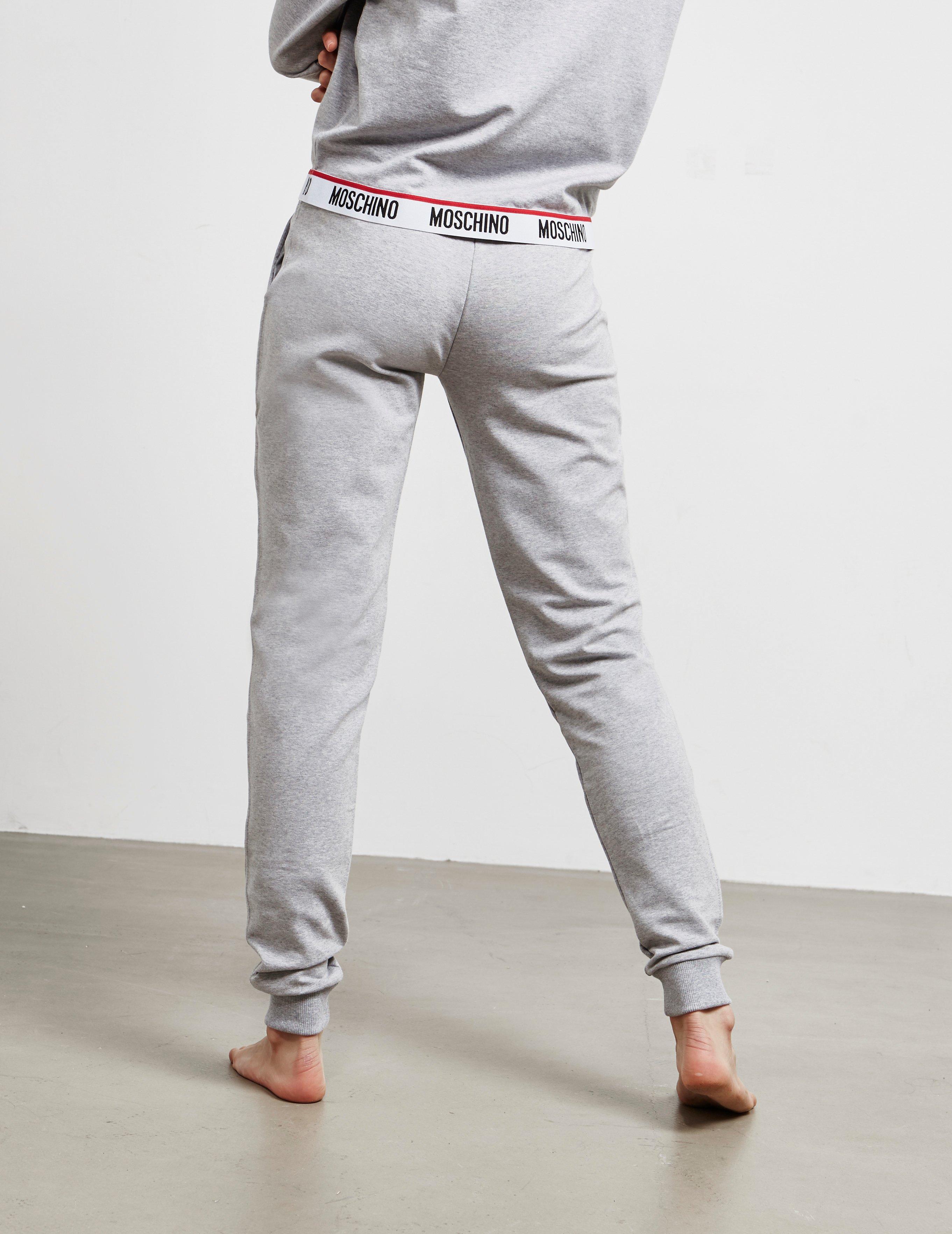 moschino tape track pants