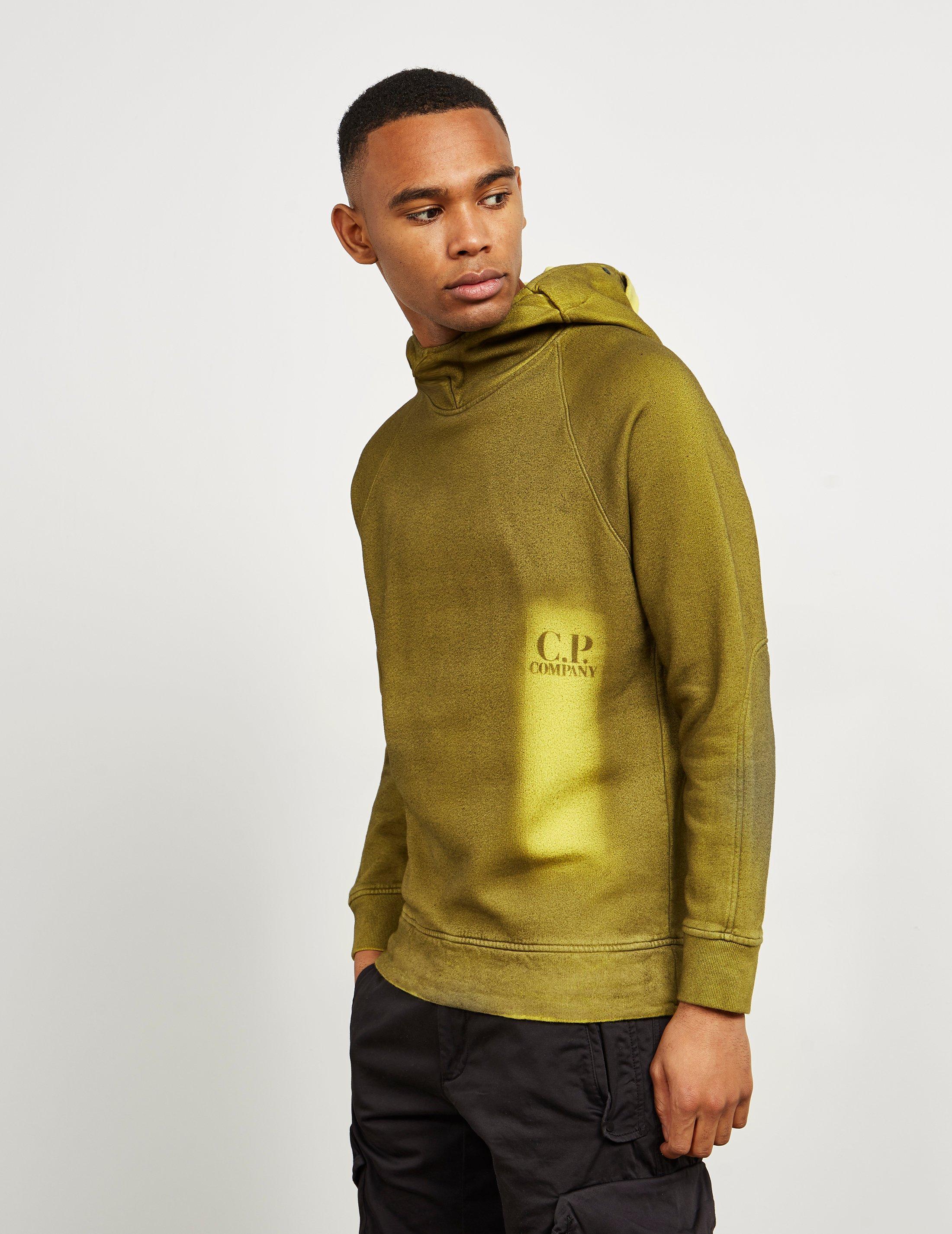yellow cp company jumper