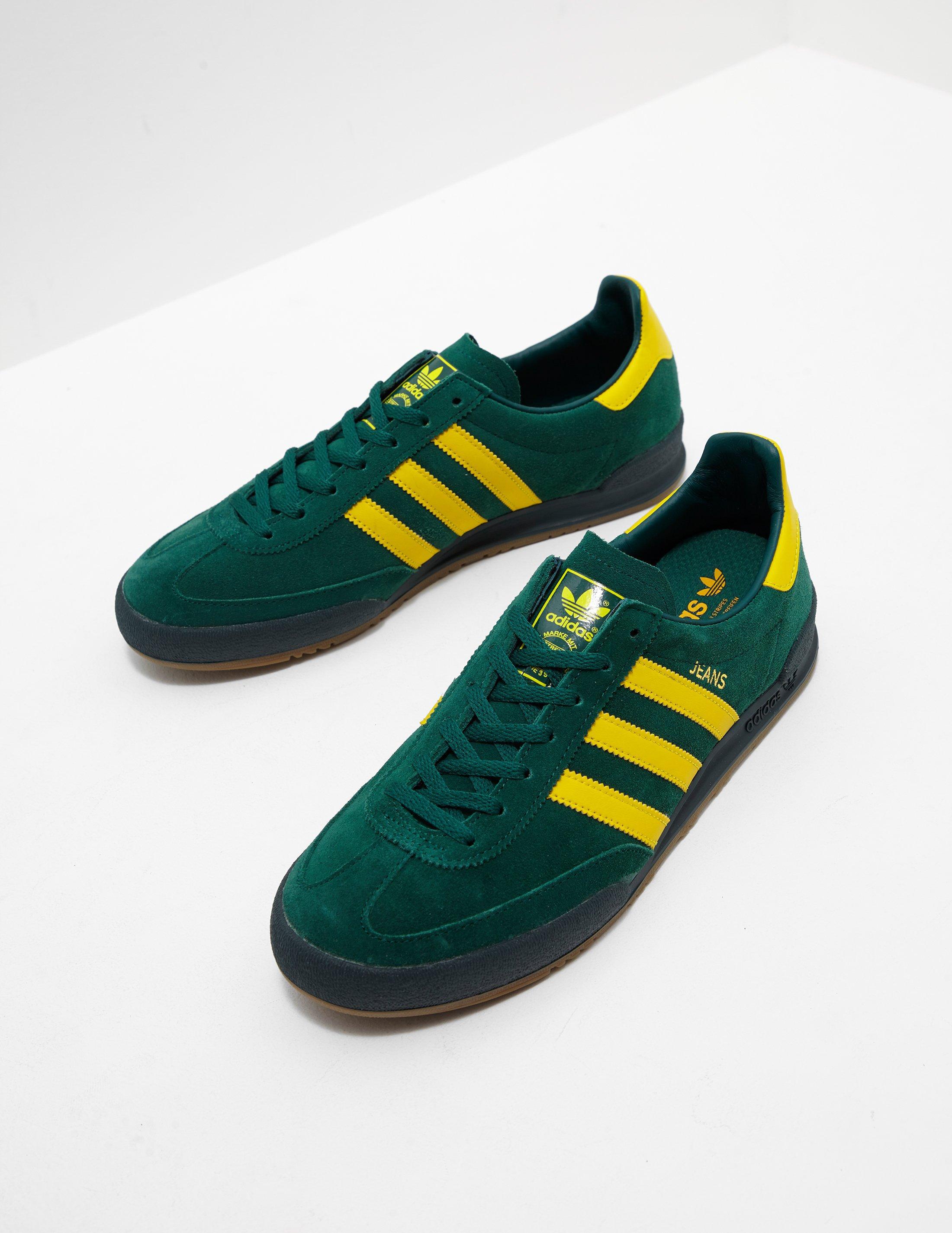 adidas Originals Denim Mens Jeans Green 