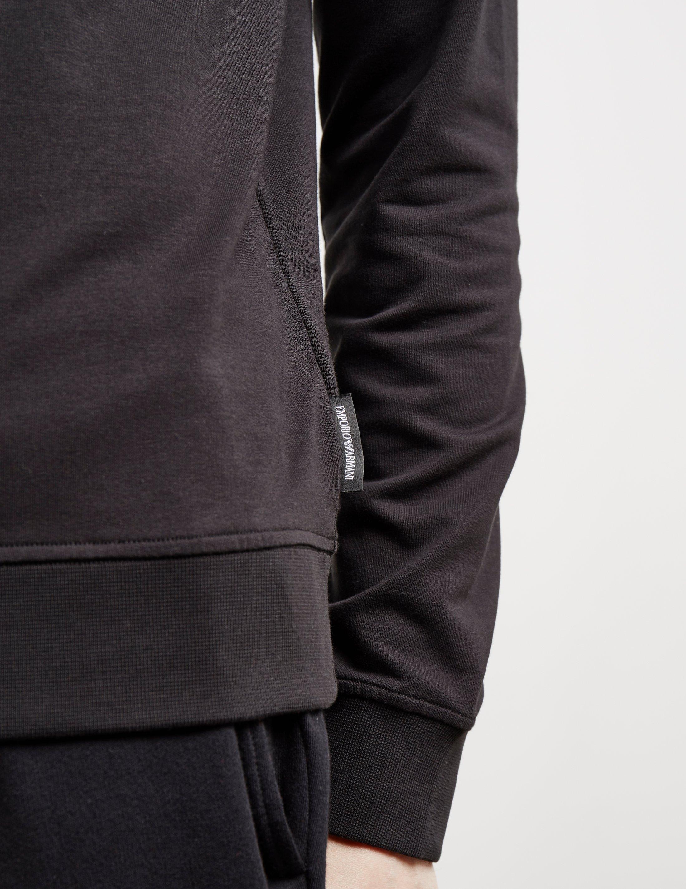 emporio armani embossed eagle sweatshirt