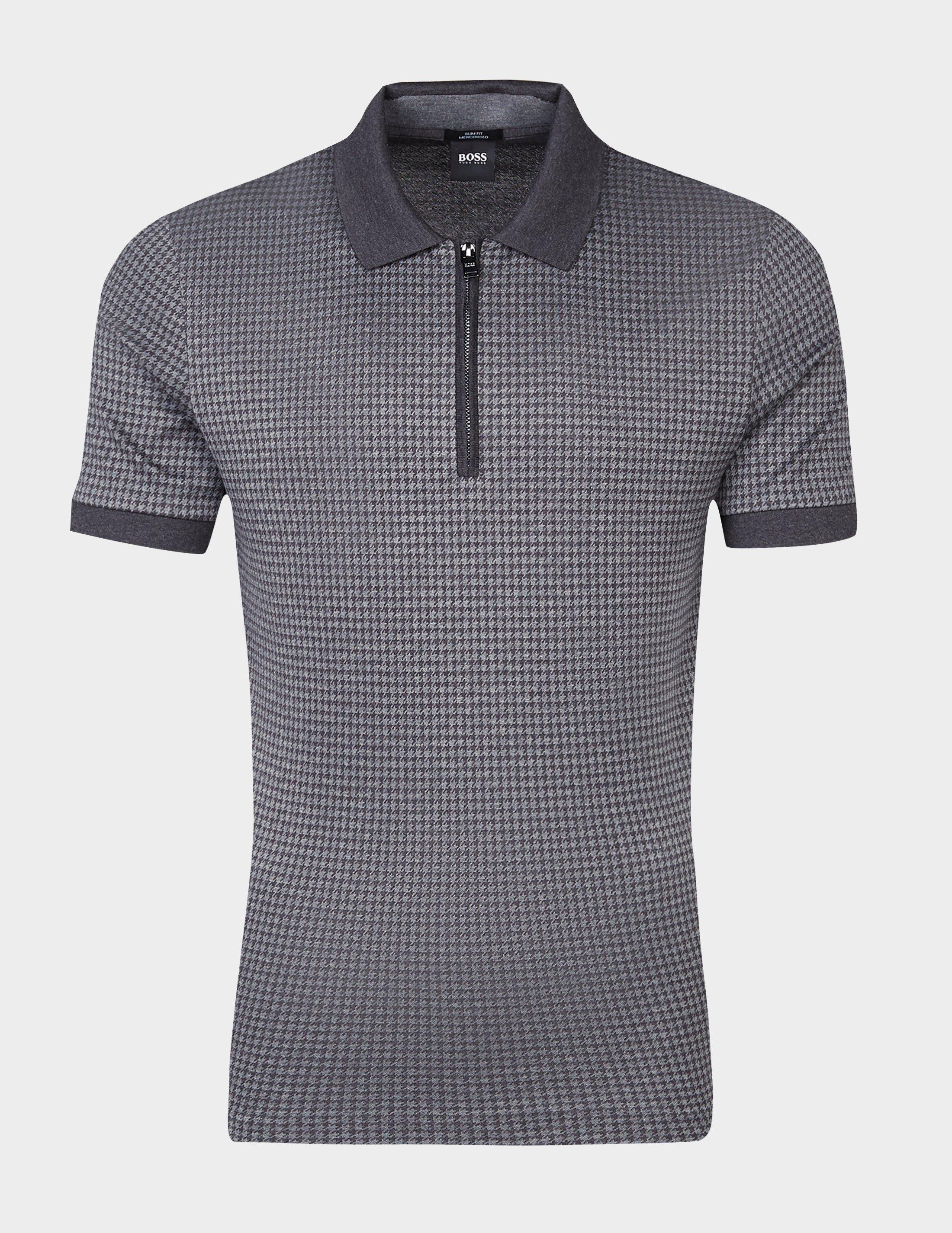BOSS by HUGO BOSS Polston 17 Polo Shirt Dark Grey/dark Grey in Gray for