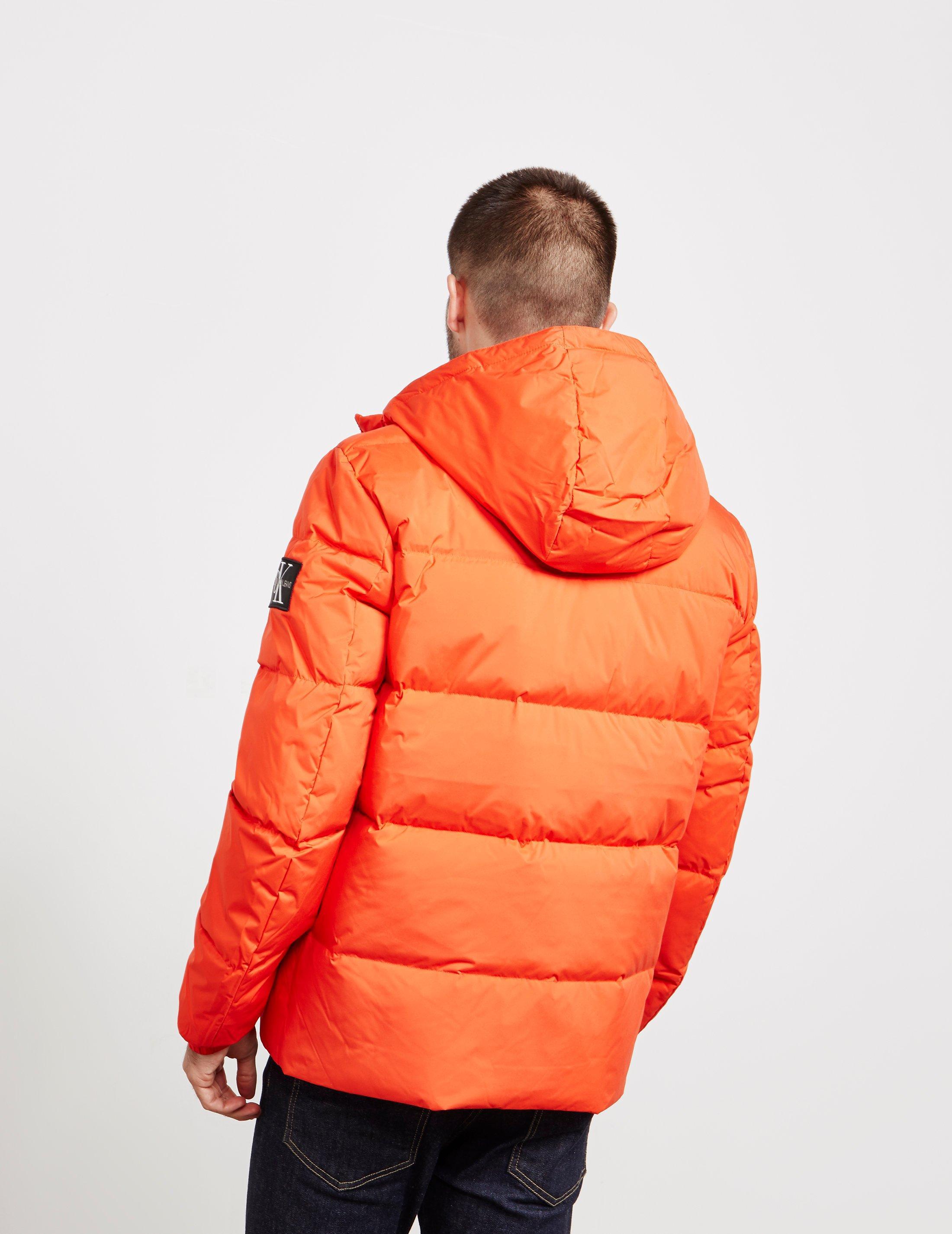 orange calvin klein jumper
