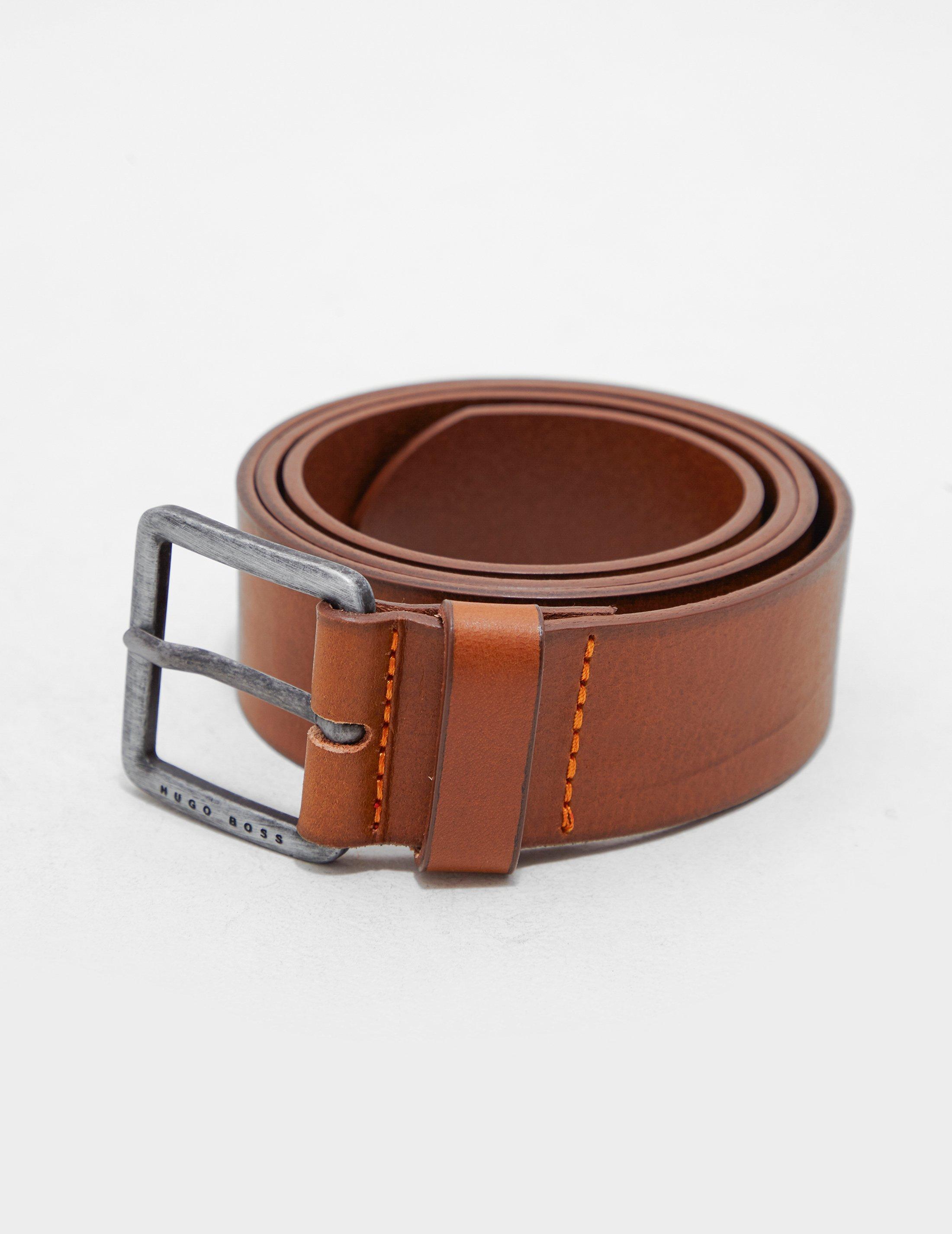 boss jeeko leather belt