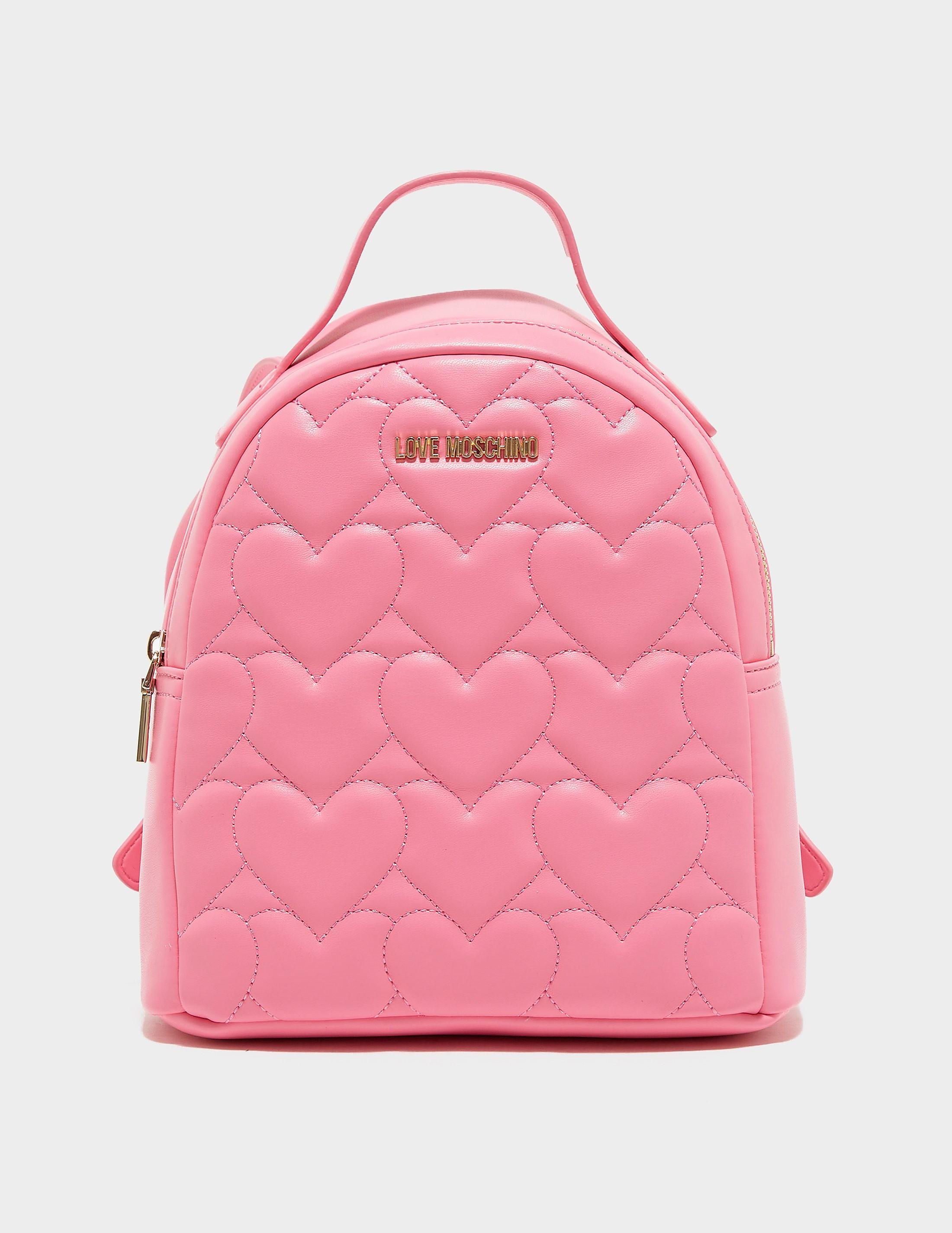 pink heart backpack