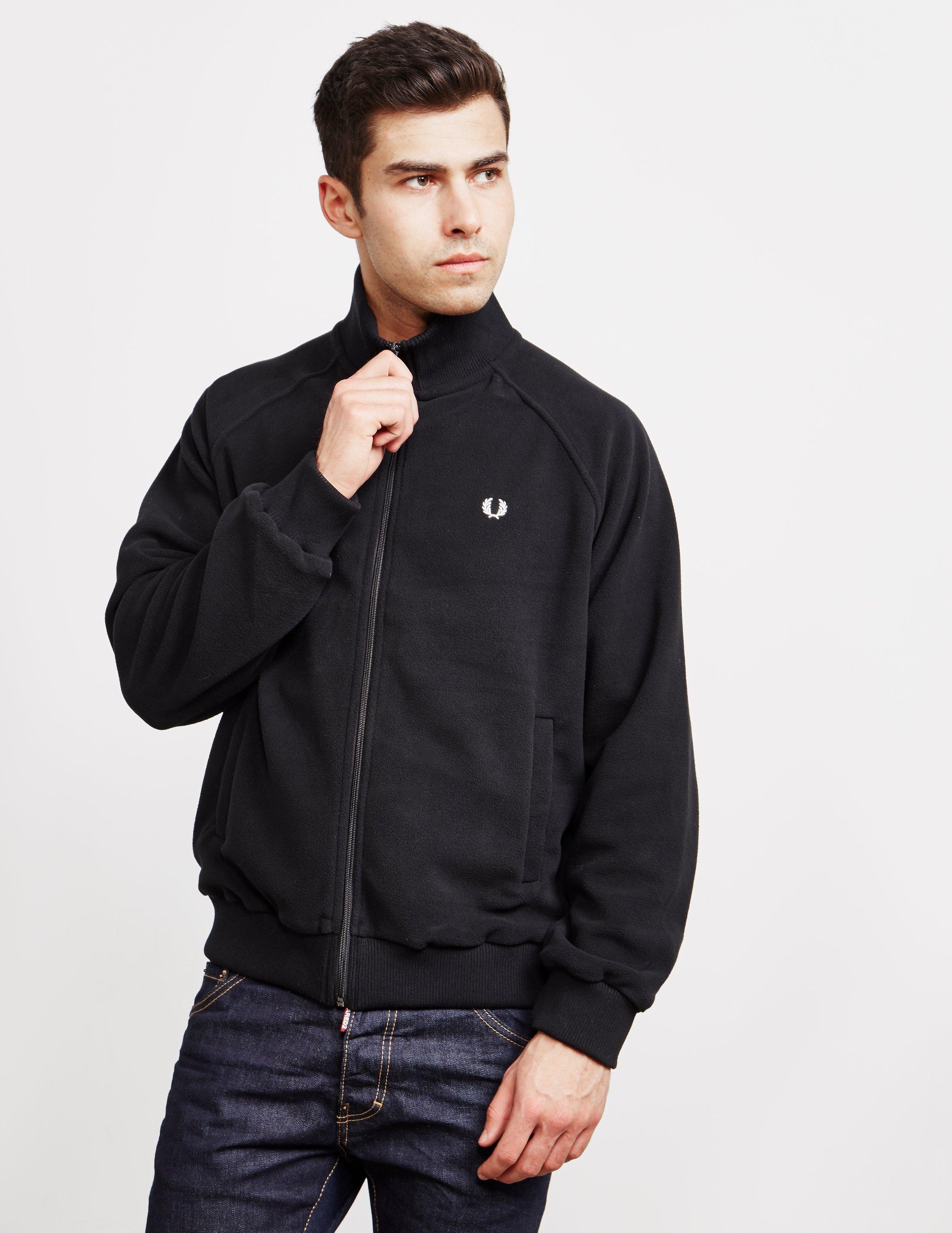 fleece track top