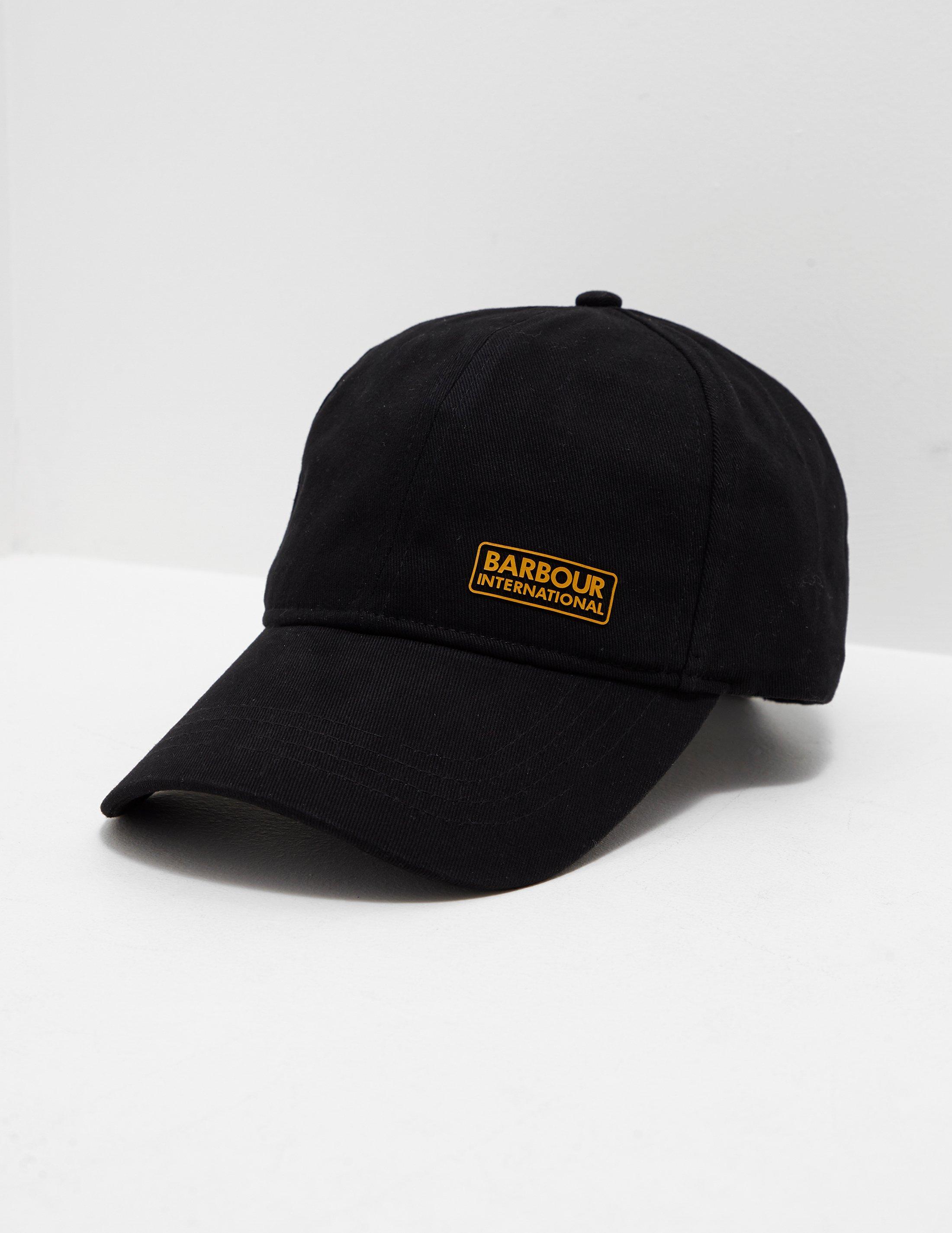 barbour black cap