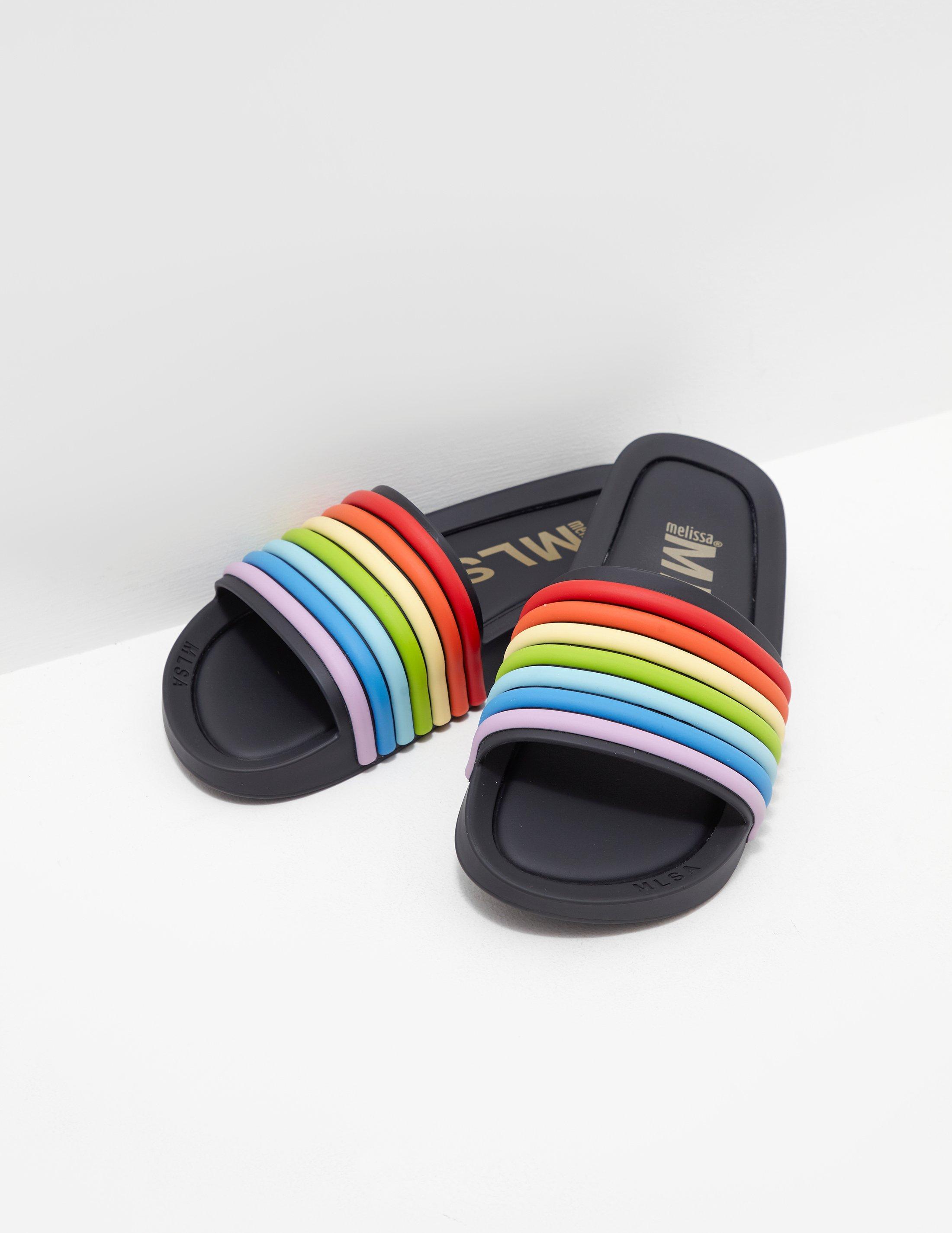mini melissa rainbow slides