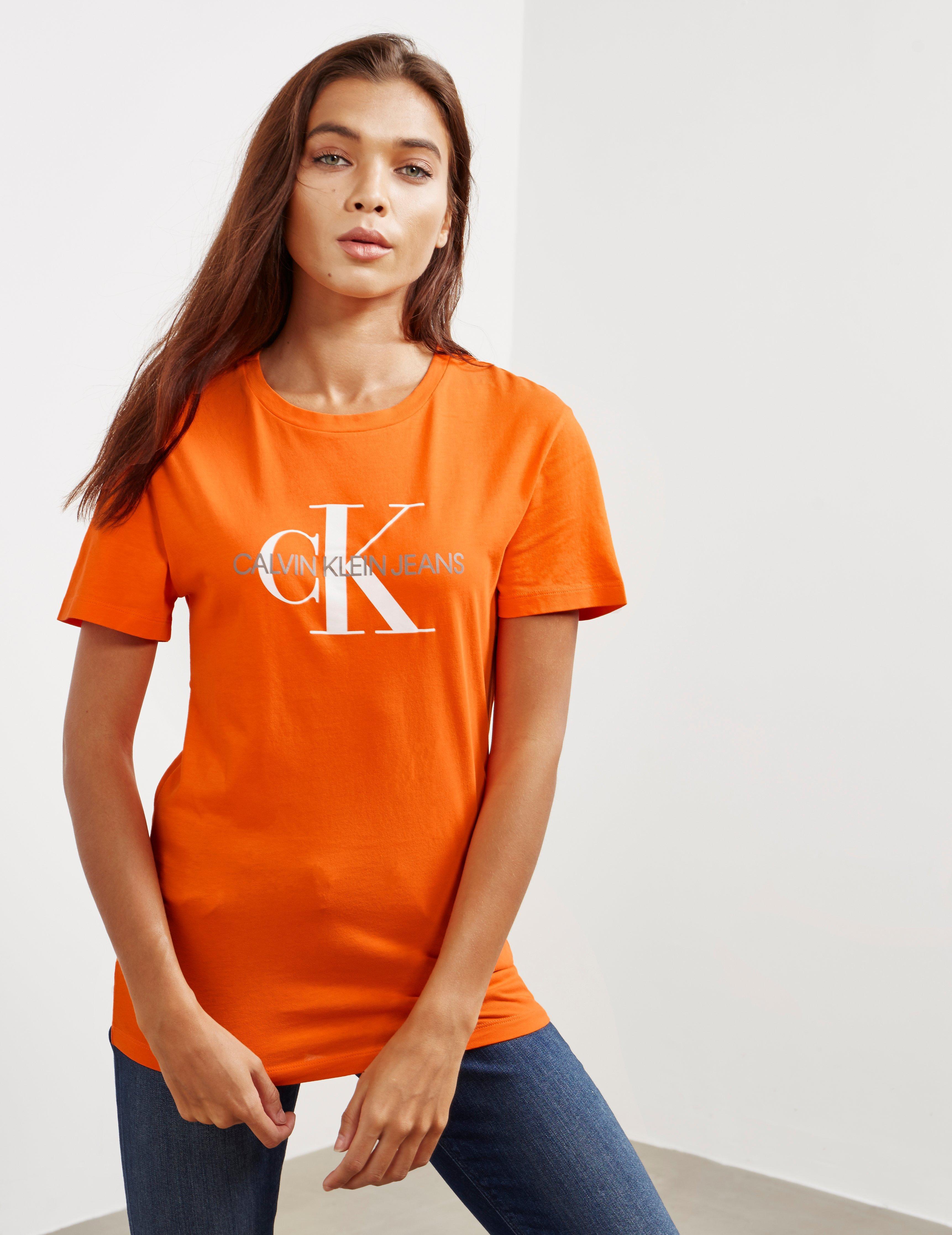 Calvin Klein Orange Shirt Clearance, 50% OFF 