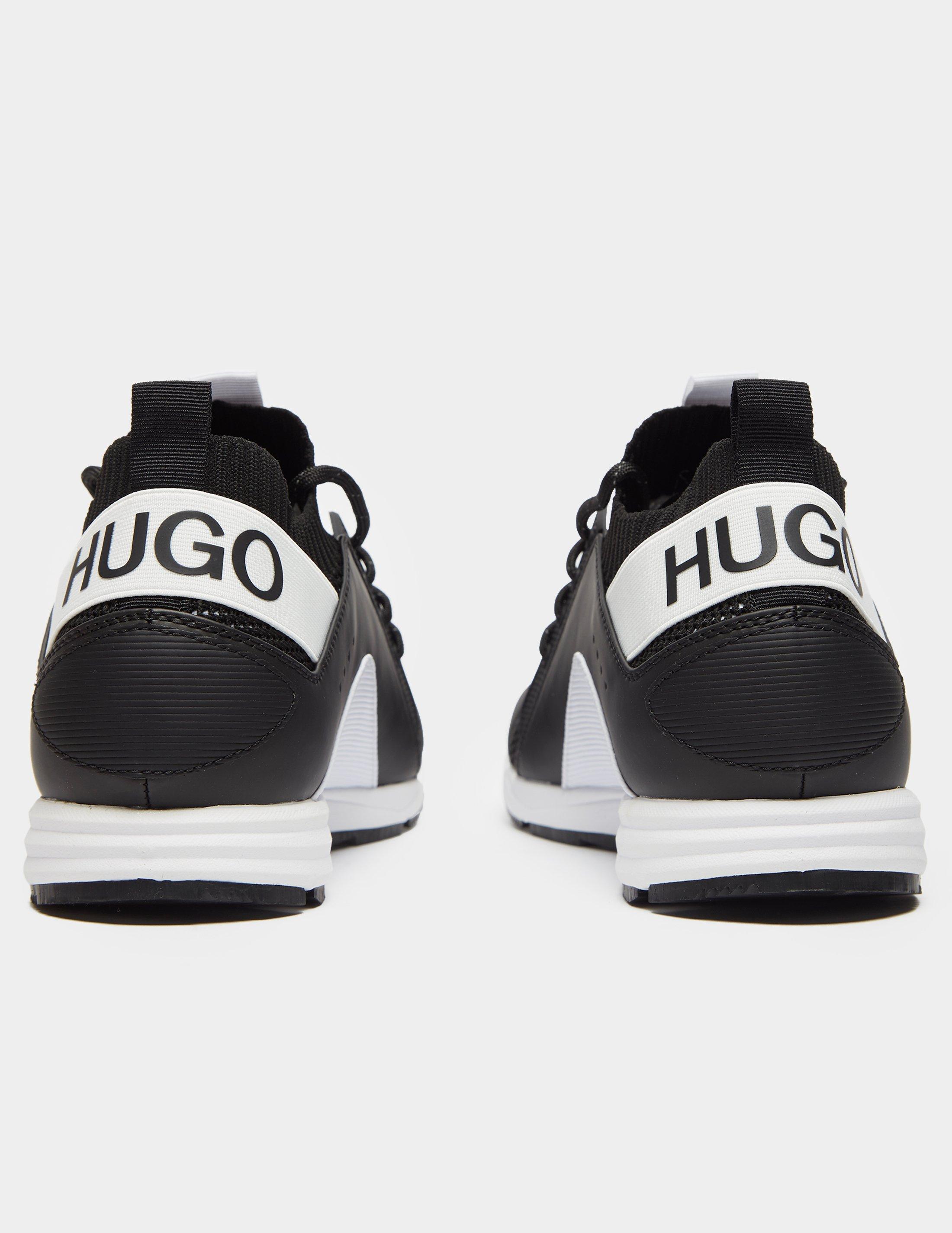 hugo hybrid mesh knit
