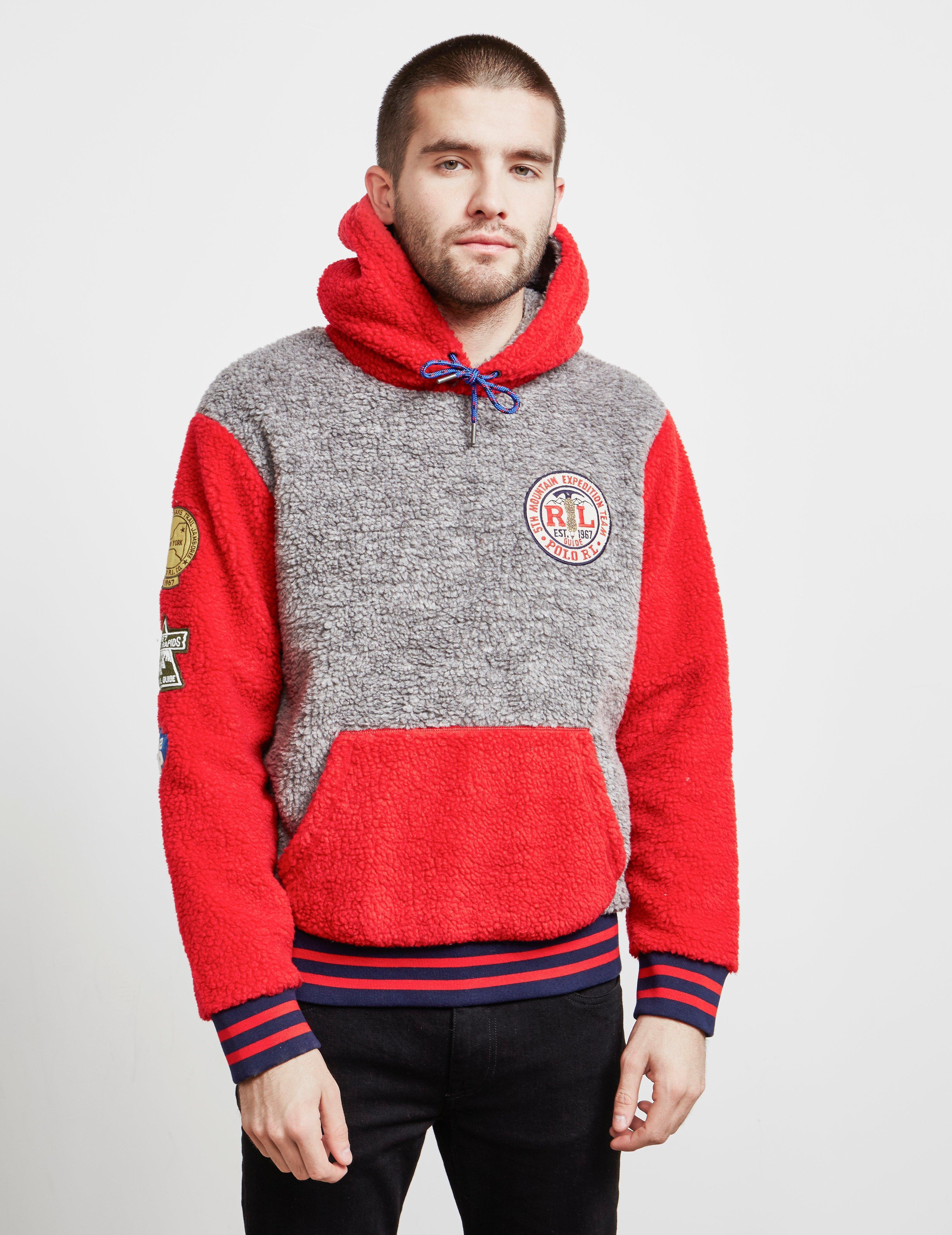 vintage sherpa hoodie