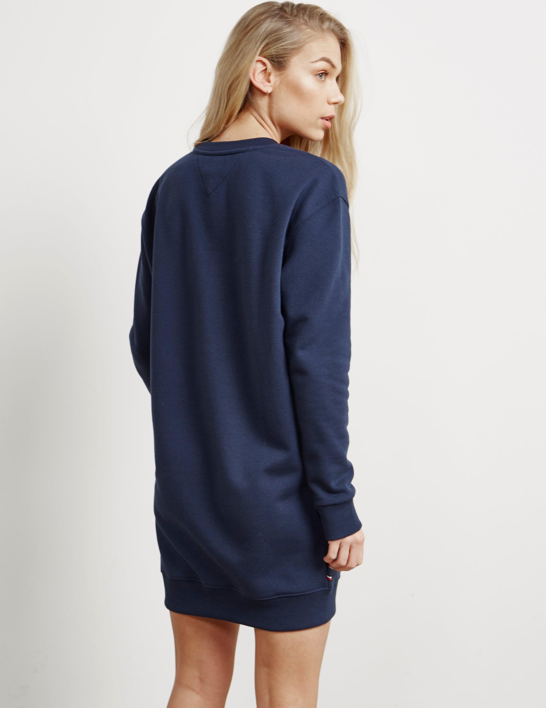 Tommy Hilfiger Denim Womens Sweater Dress Navy, Navy in Blue | Lyst