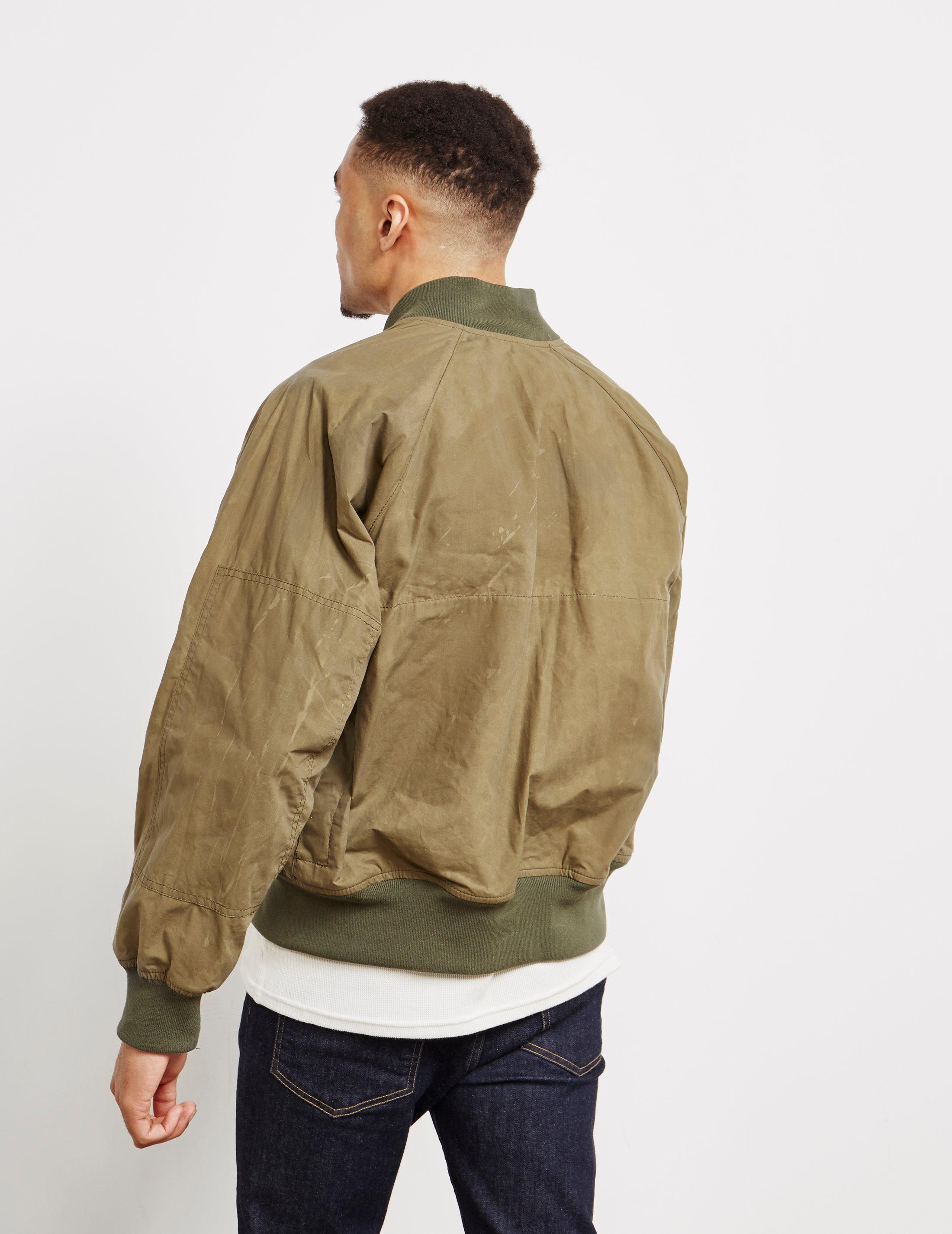 Barbour Cotton X Engineered Garments Irving Bomber Jacket Olive/olive in  Green for Men | Lyst