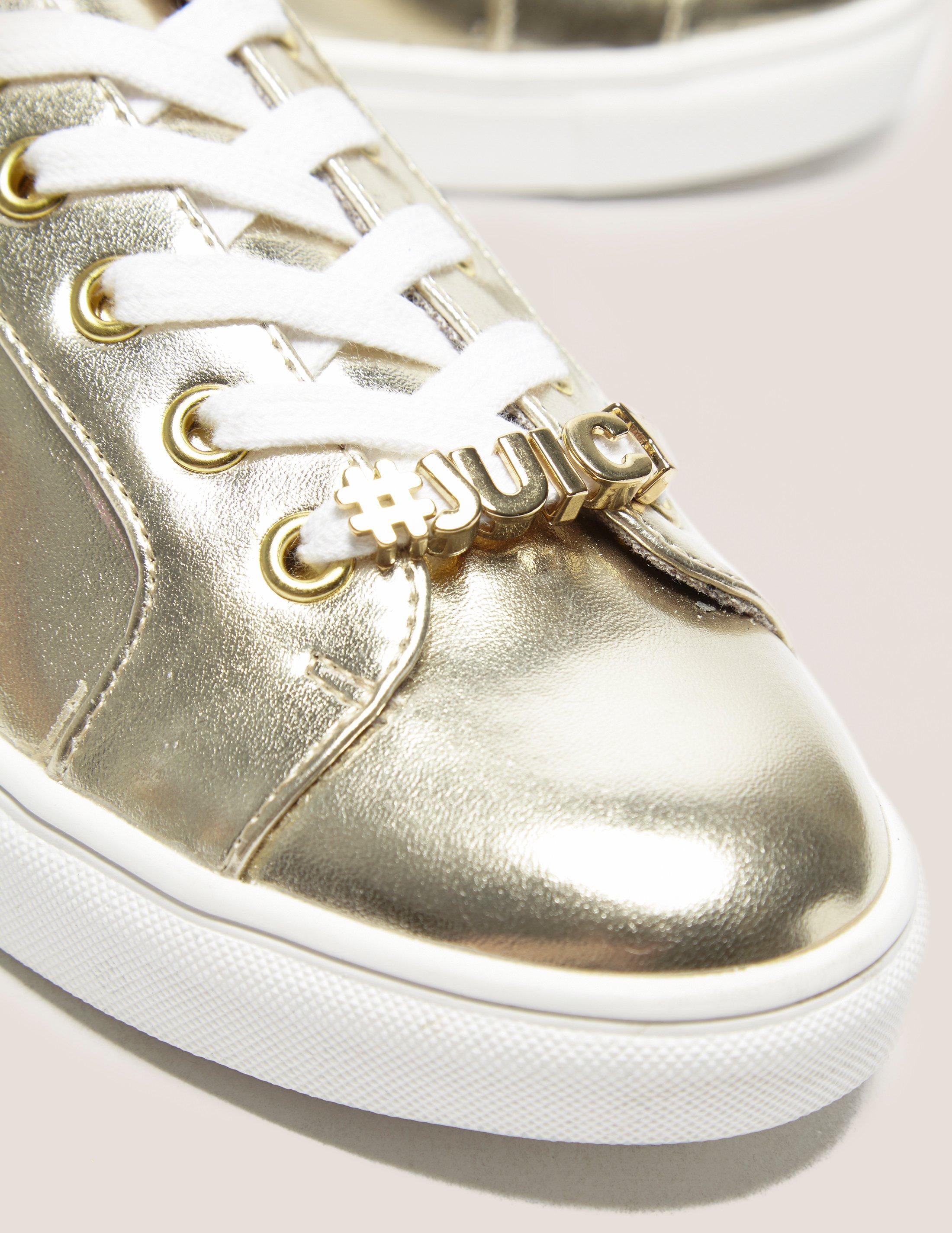 juicy couture silver trainers