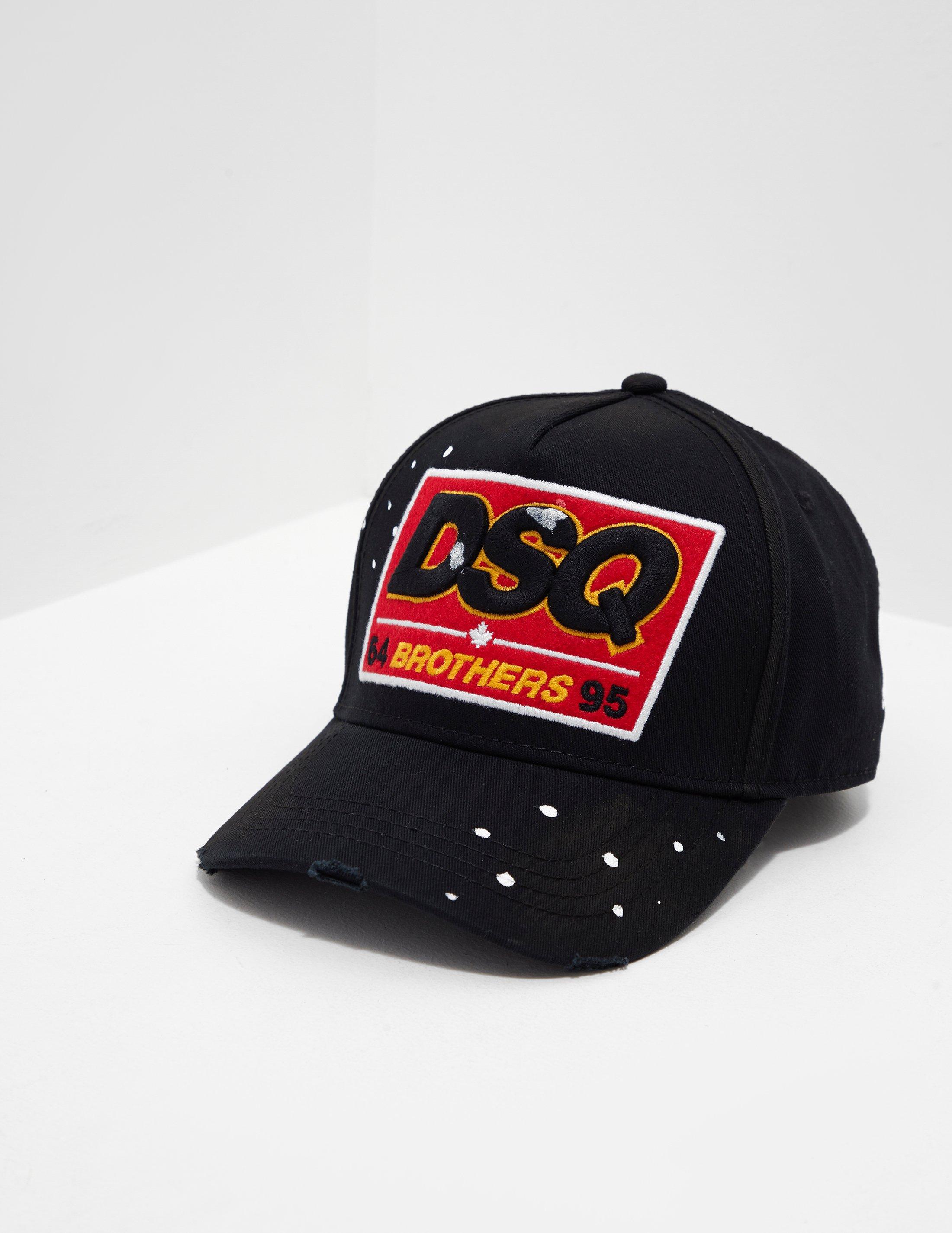 dsquared patch cap
