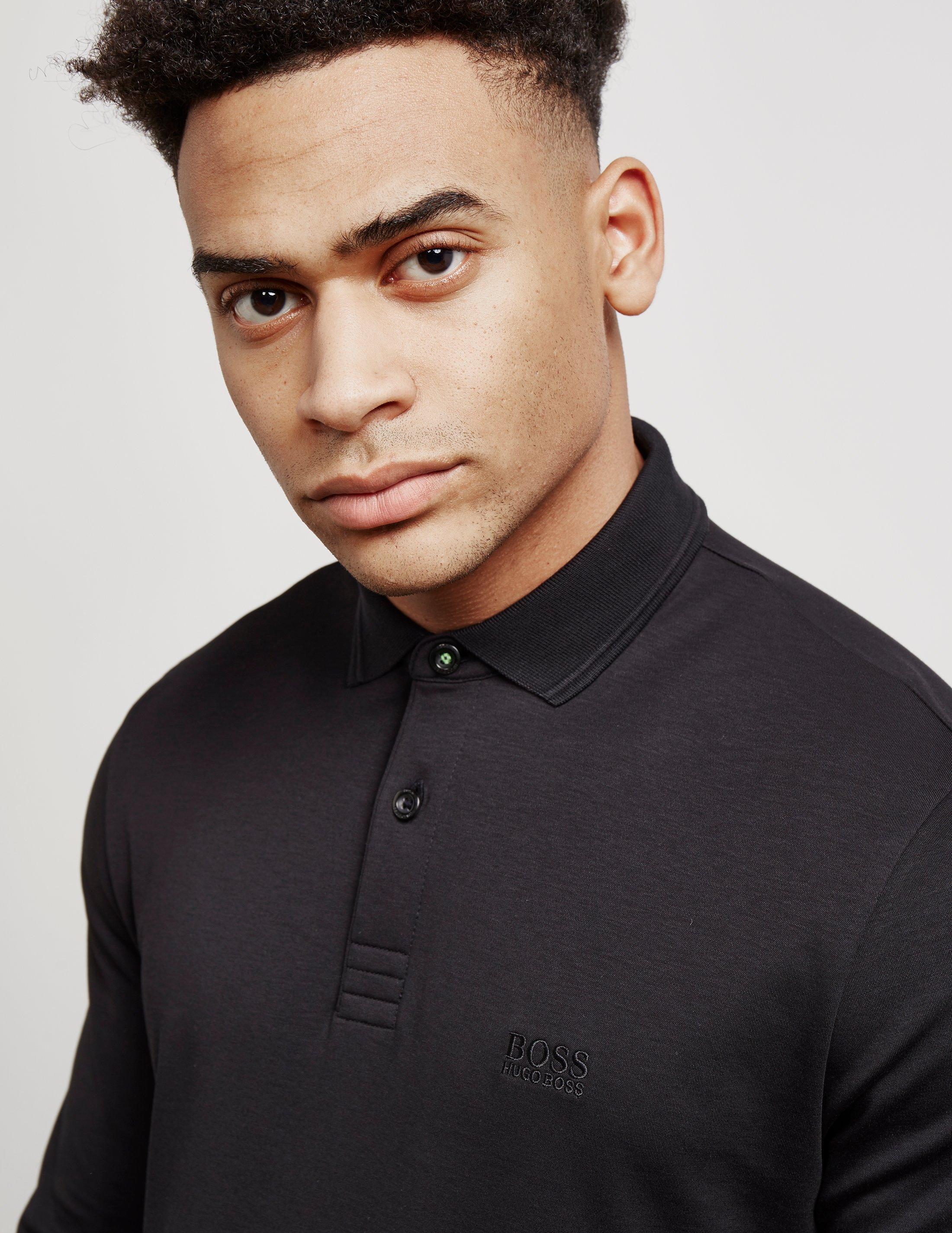 black hugo boss long sleeve