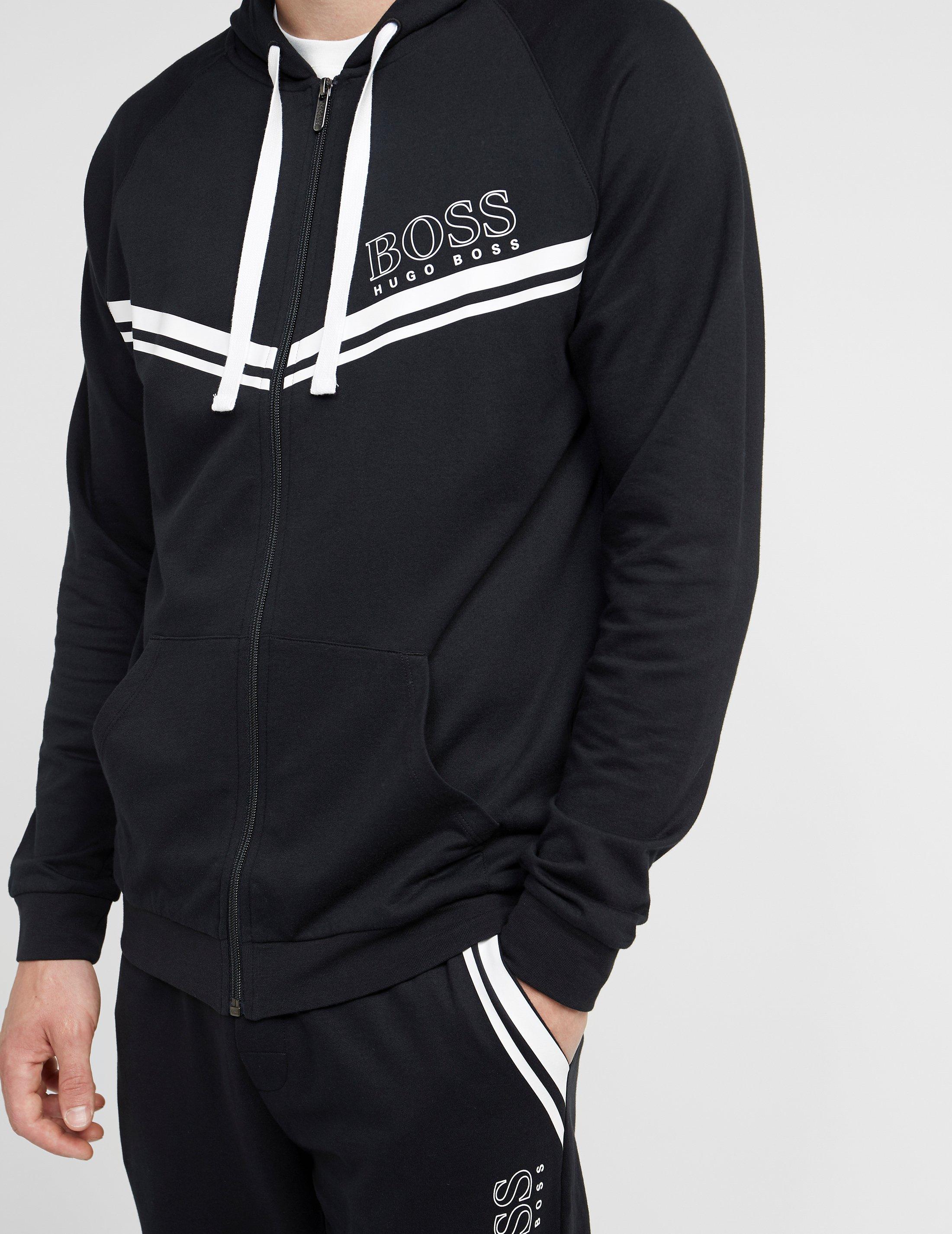 boss authentic full zip hoodie