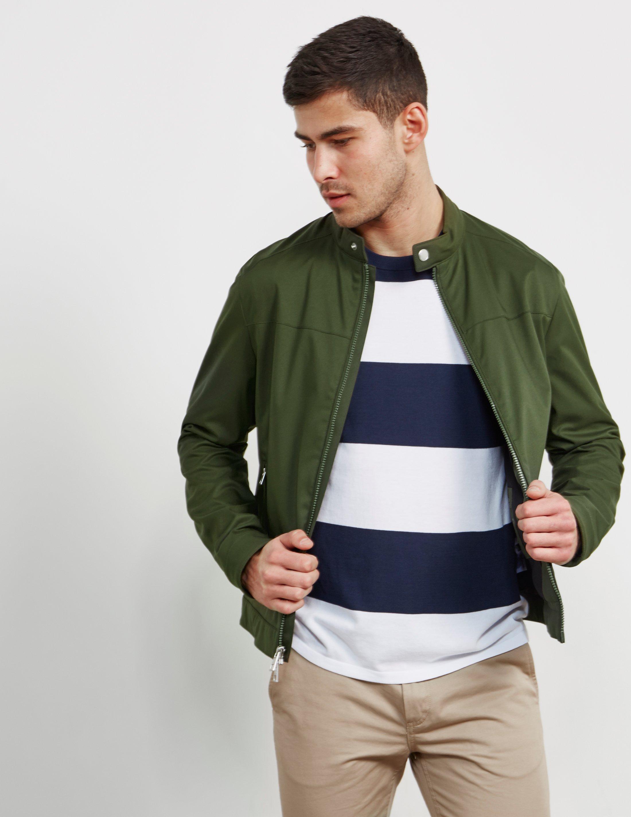 Download Michael Kors Rubber Mens Soft Harrington Jacket Green for ...