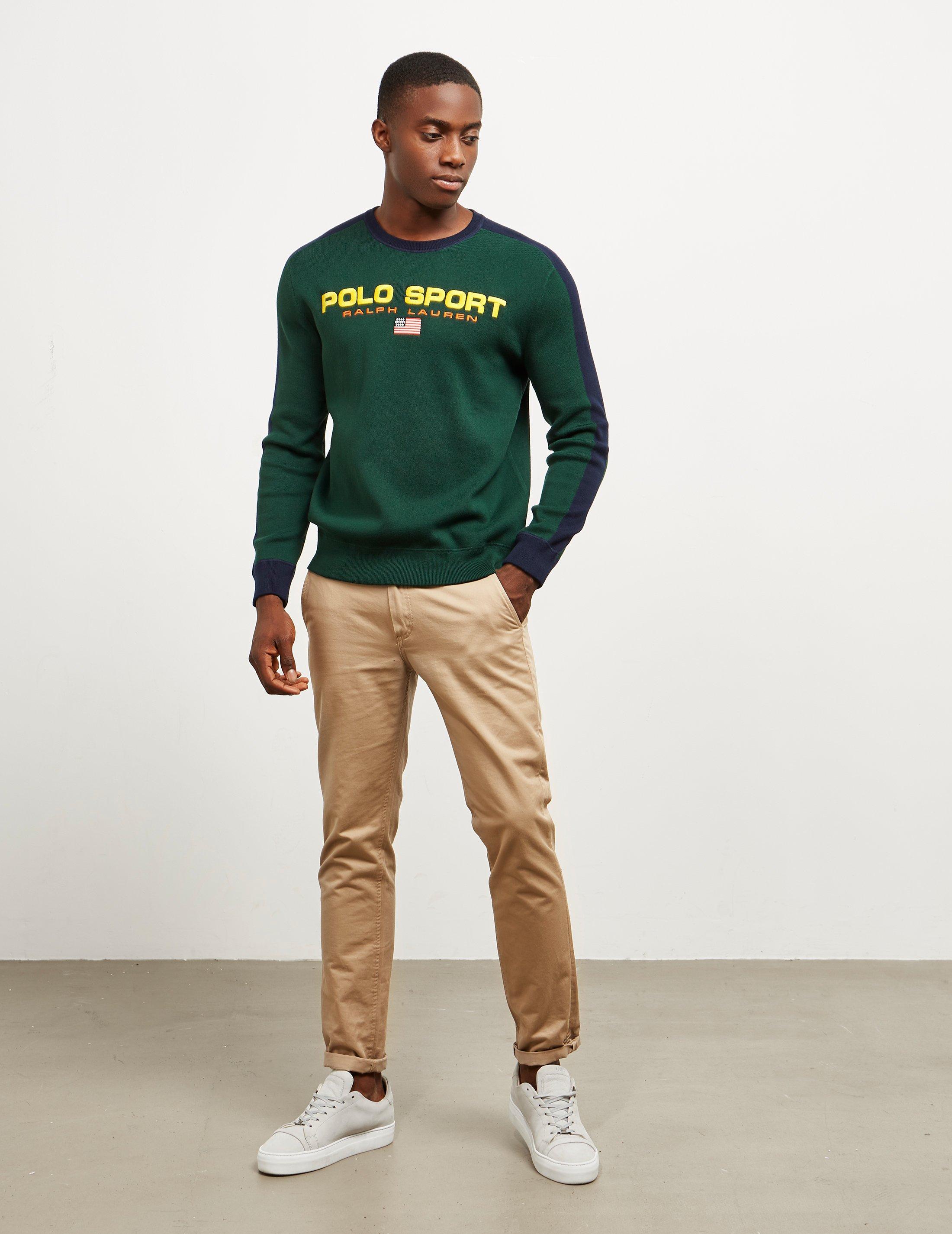 ralph lauren green sweater