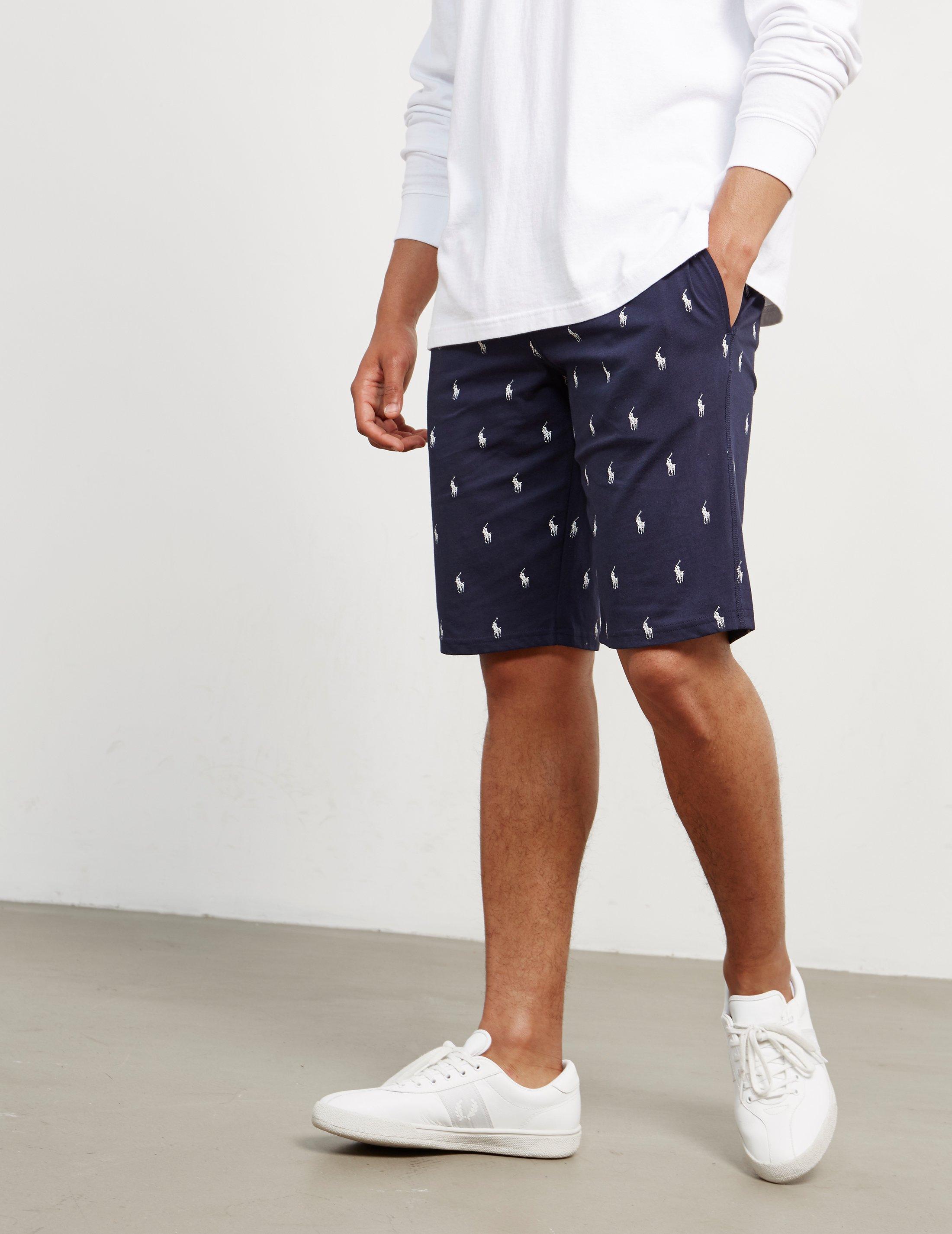Polo Ralph Lauren Cotton Mens All Over Print Shorts Navy in Blue for Men |  Lyst